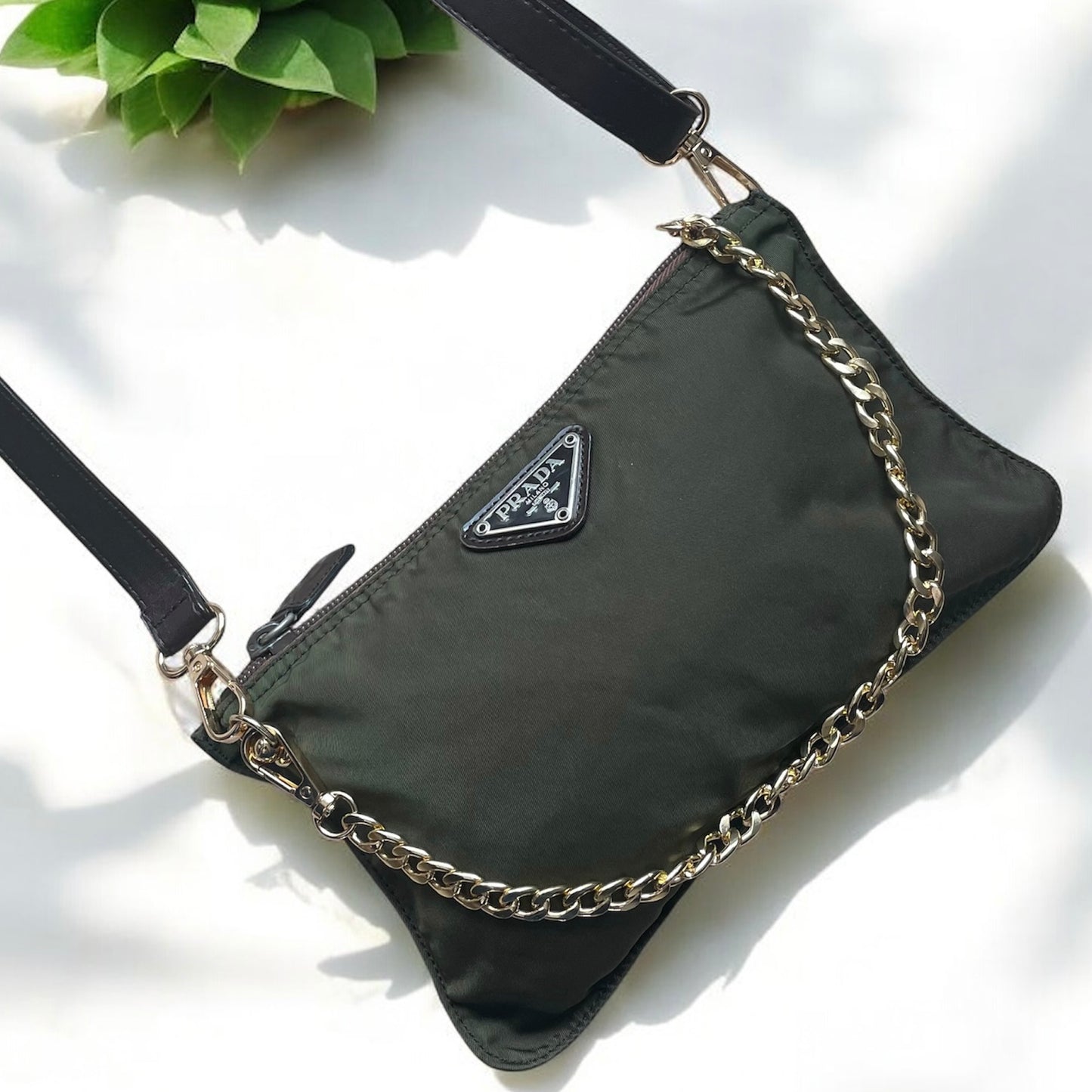 Prada Nylon Pouch Crossbody