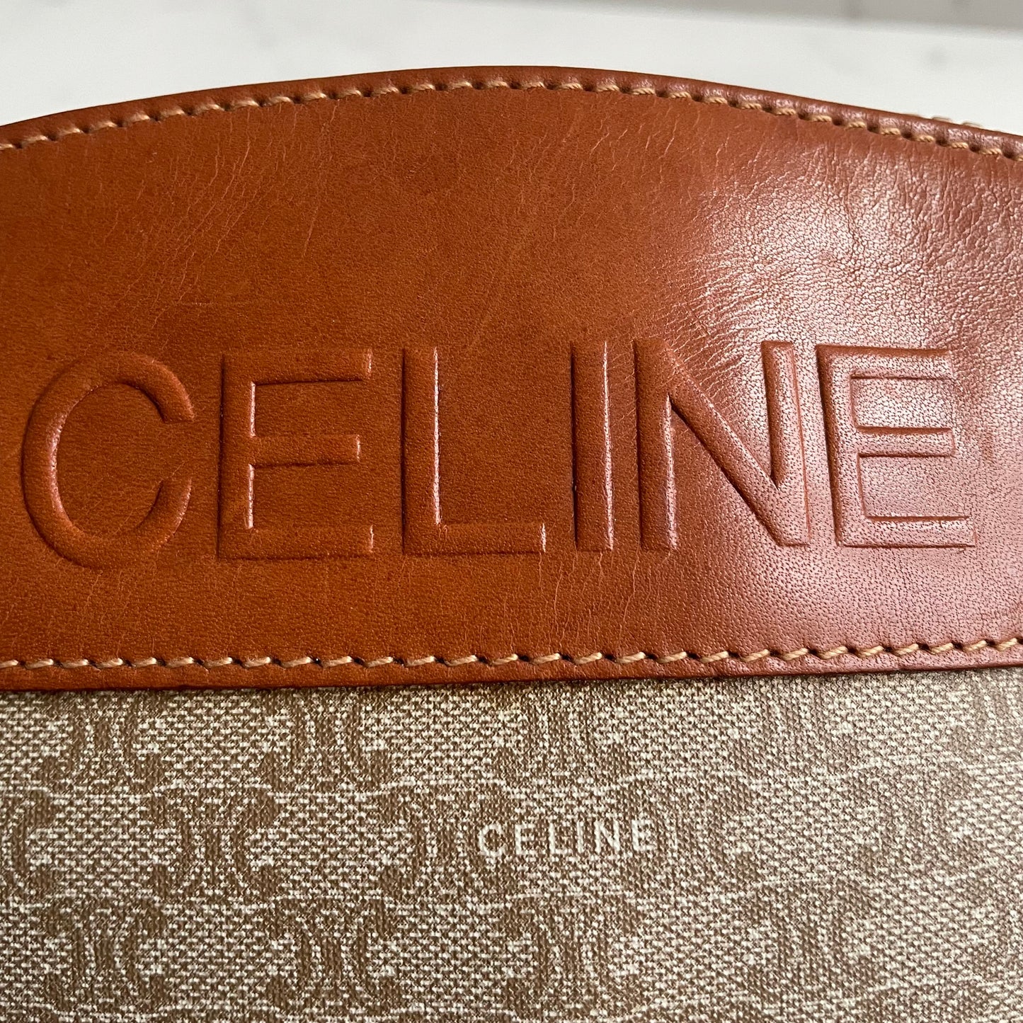 Celine Macadam Clutch with Strap