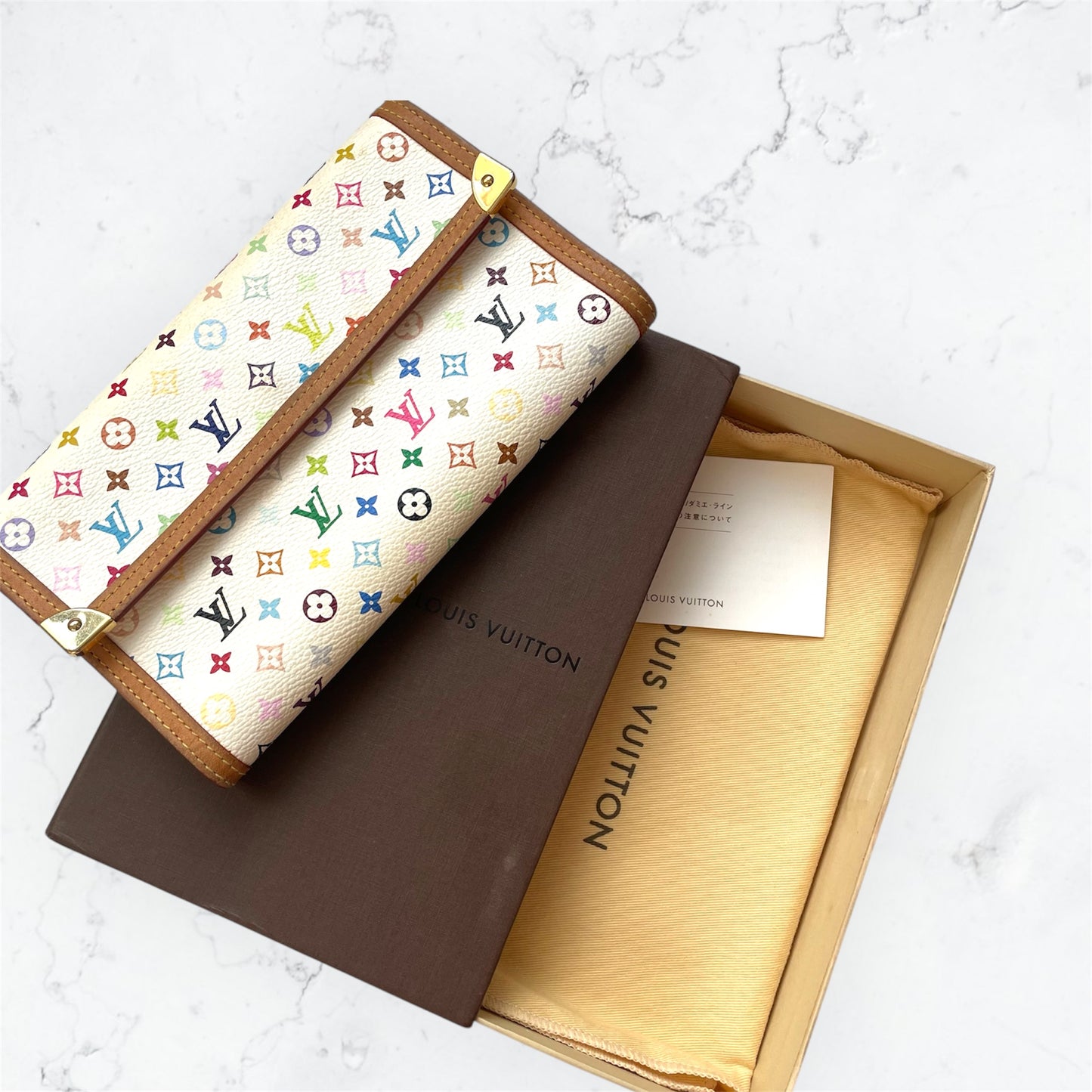 Louis Vuitton Murakami Wallet set