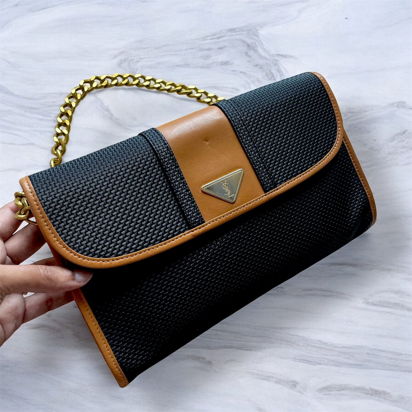 YSL Yves Saint Laurent Clutch Crossbody