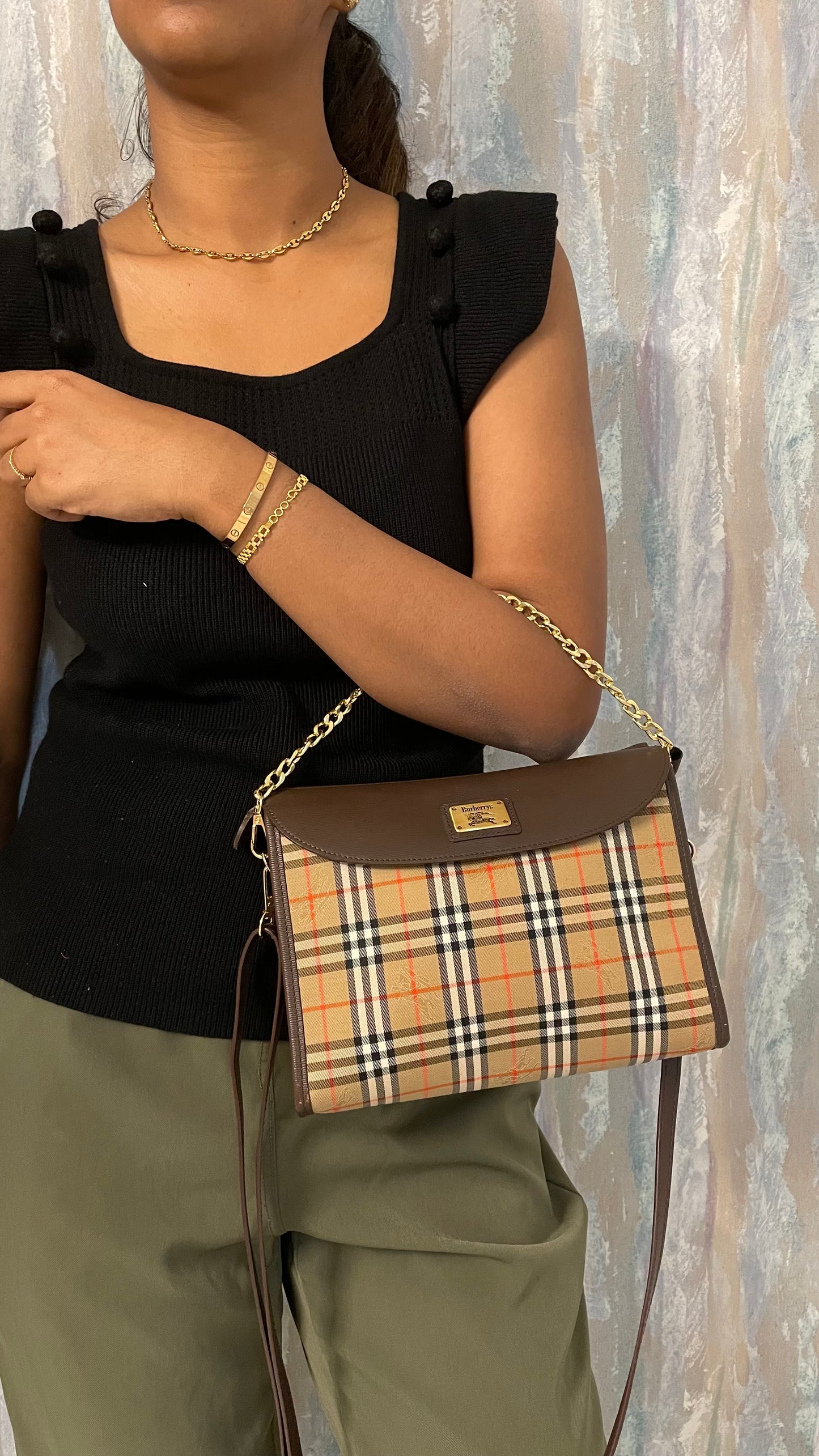 Burberry Nova check crossbody