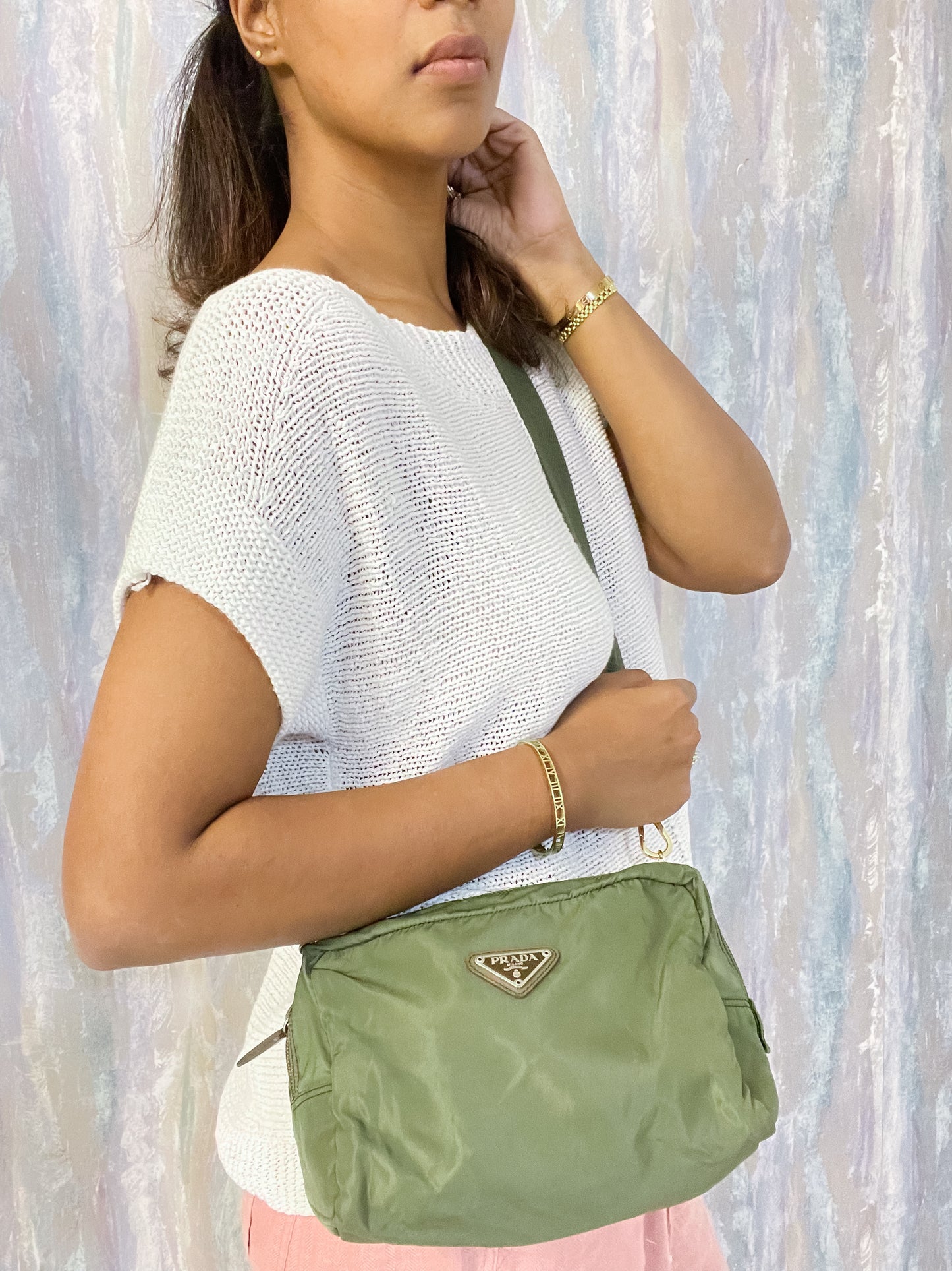 Prada Nylon Pouch Crossbody