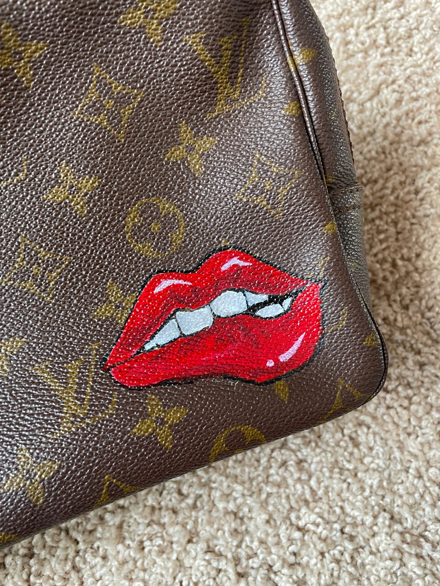 Louis Vuitton Monogram painted crossbody