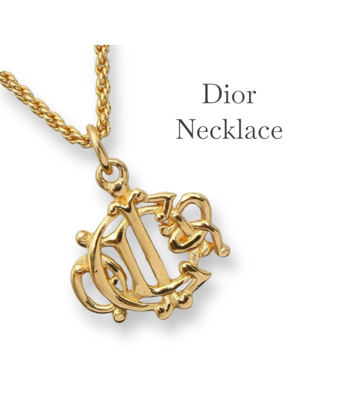 Authentic vintage Christian Dior necklace