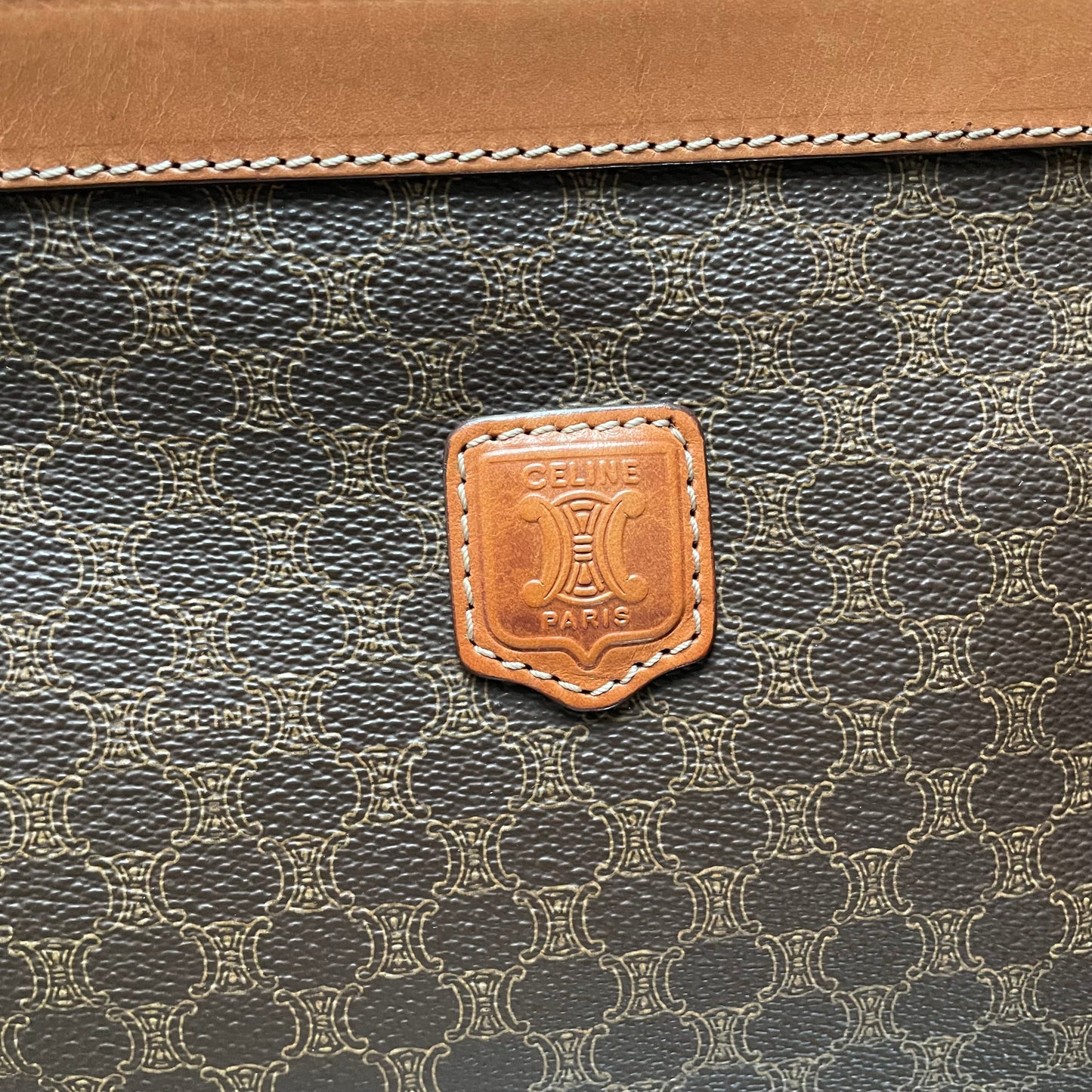 CELINE Macadam clutch crossbody