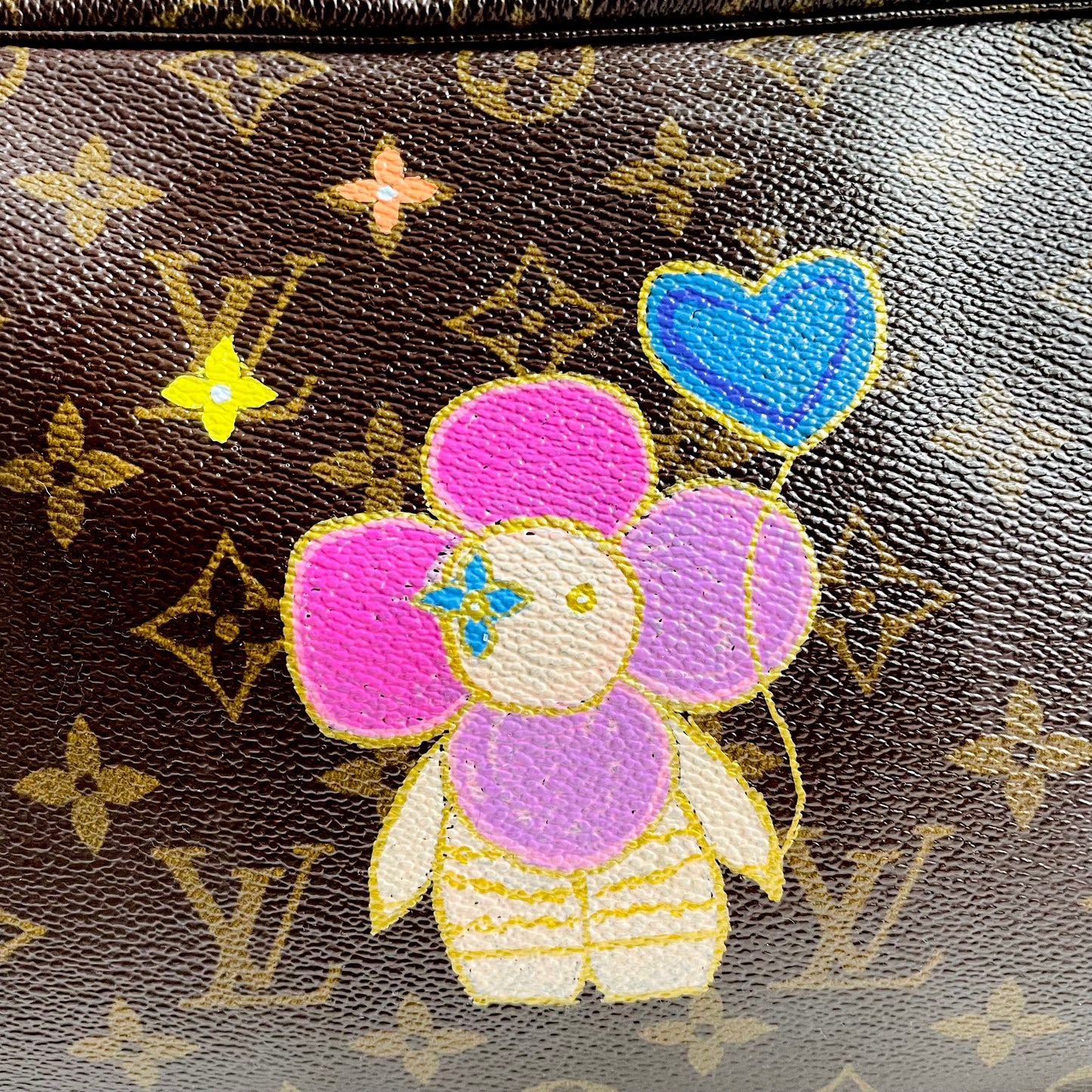 Louis Vuitton Monogram painted crossbody
