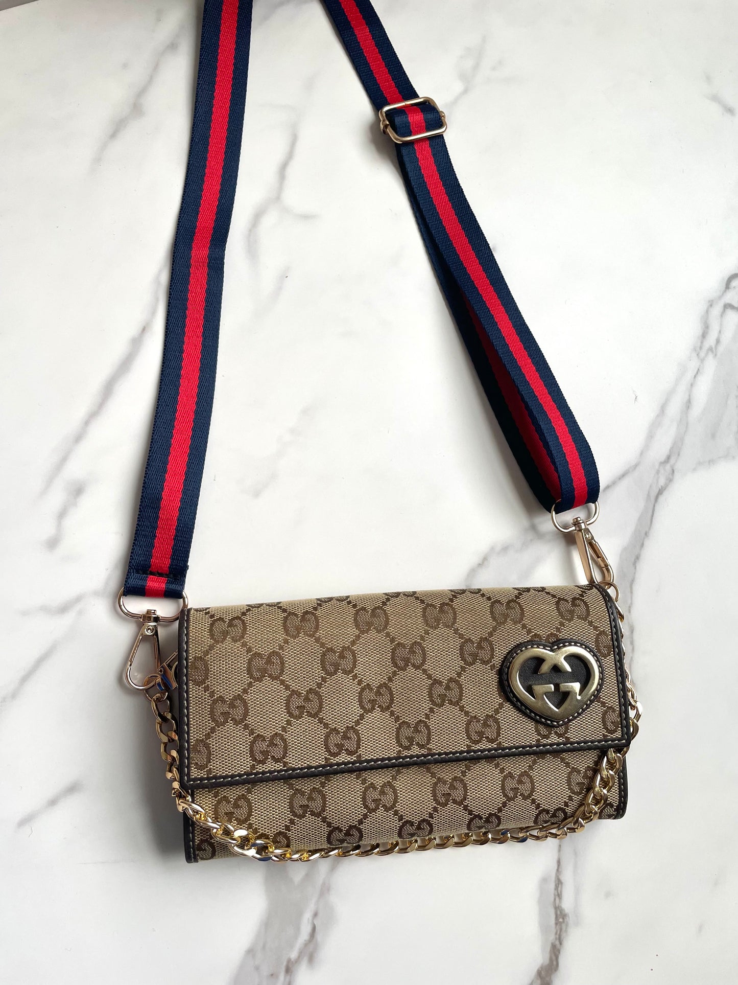 Gucci Microguccissima Wallet on Chain