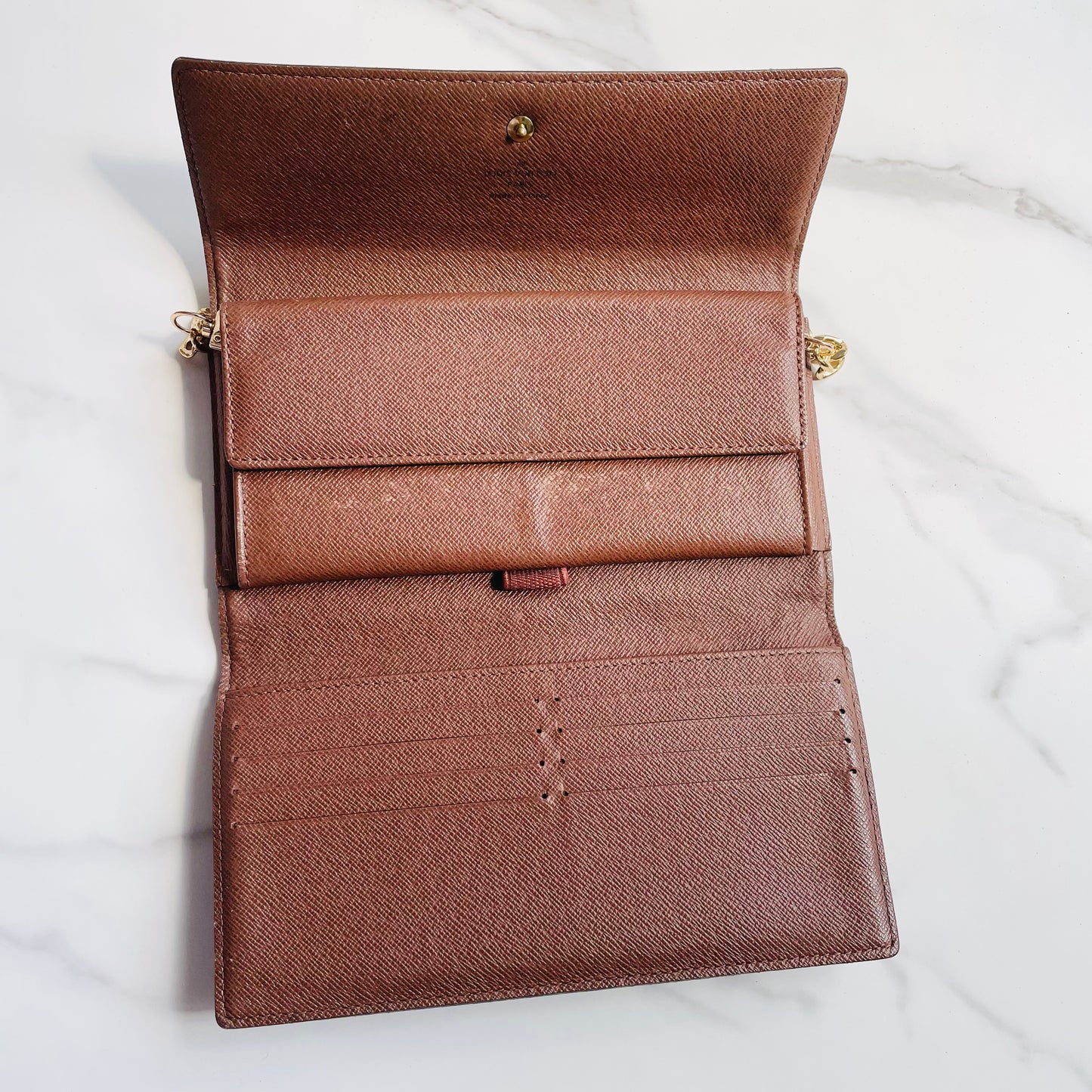 Louis Vuitton International Wallet with strap
