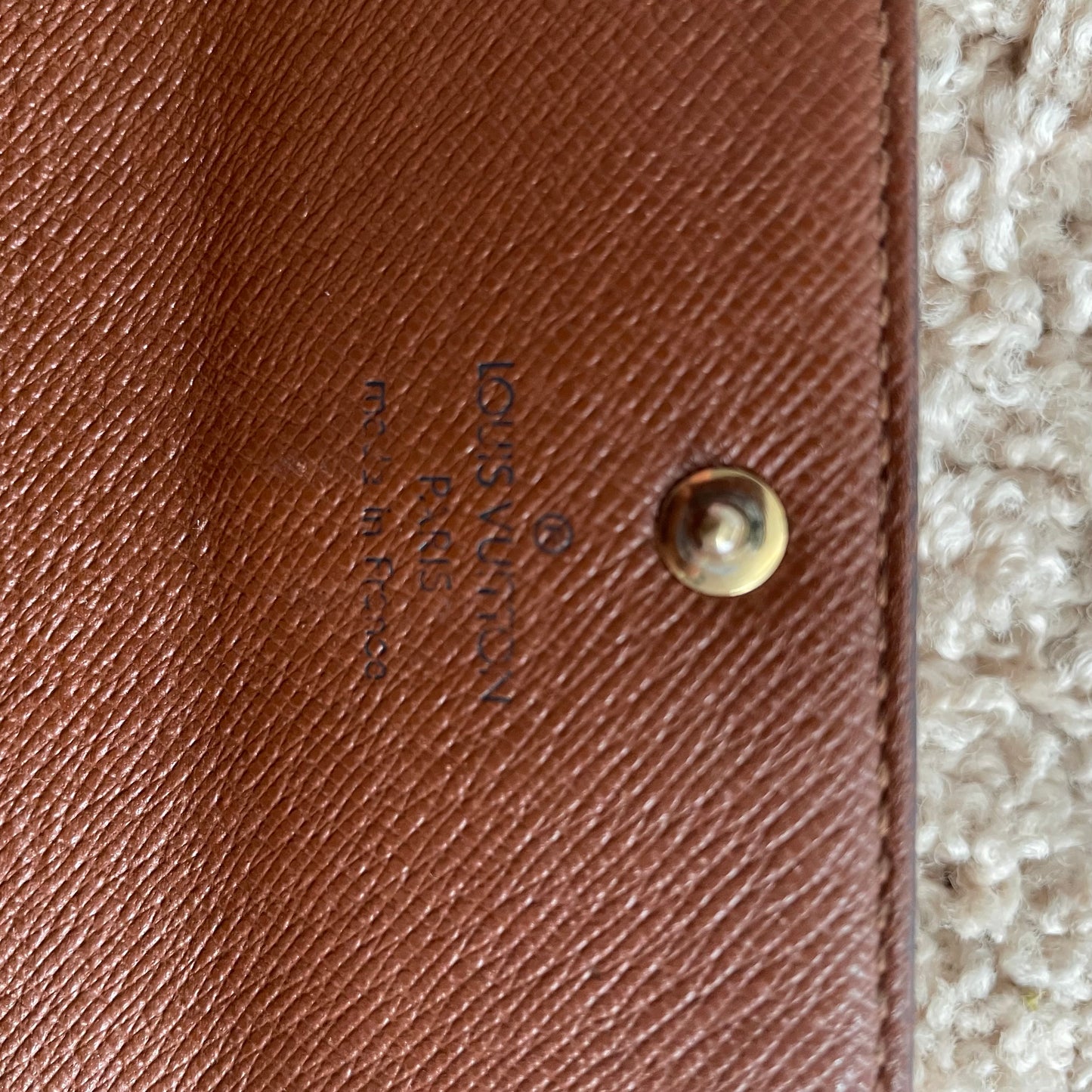 Louis Vuitton Sarah Wallet on Chain