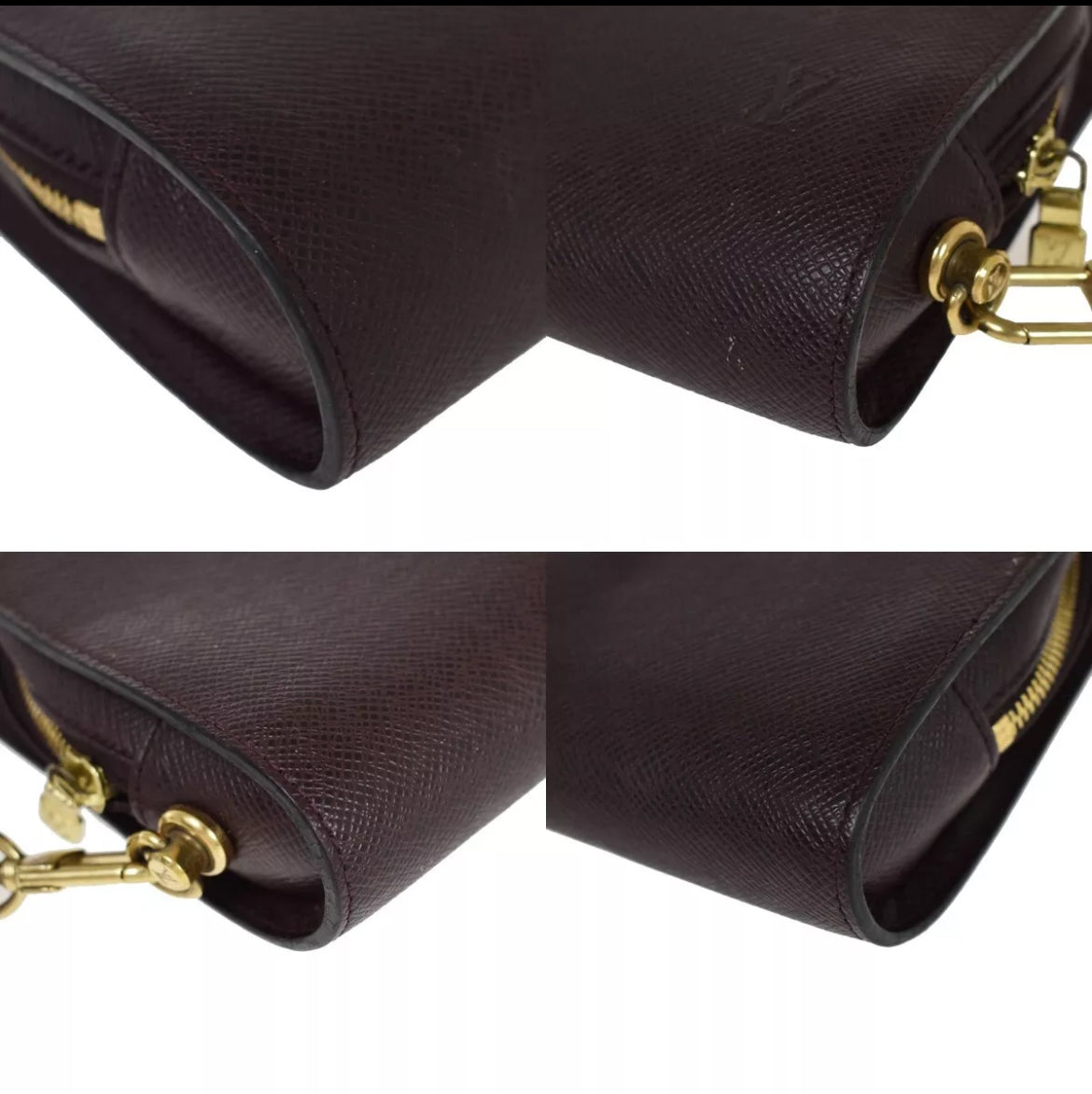 Louis Vuitton Baikal Taiga clutch crossbody