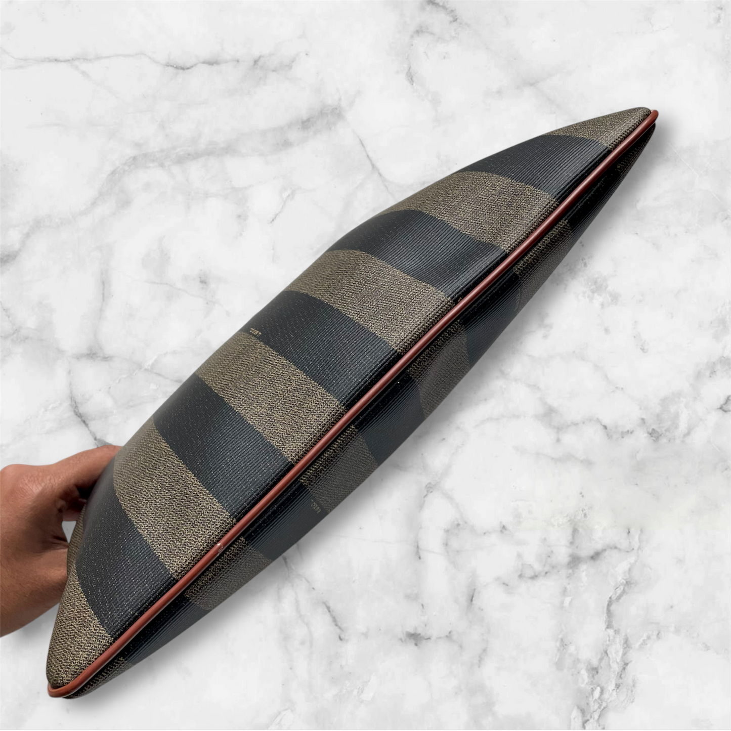 Fendi Pequin Portfolio Clutch