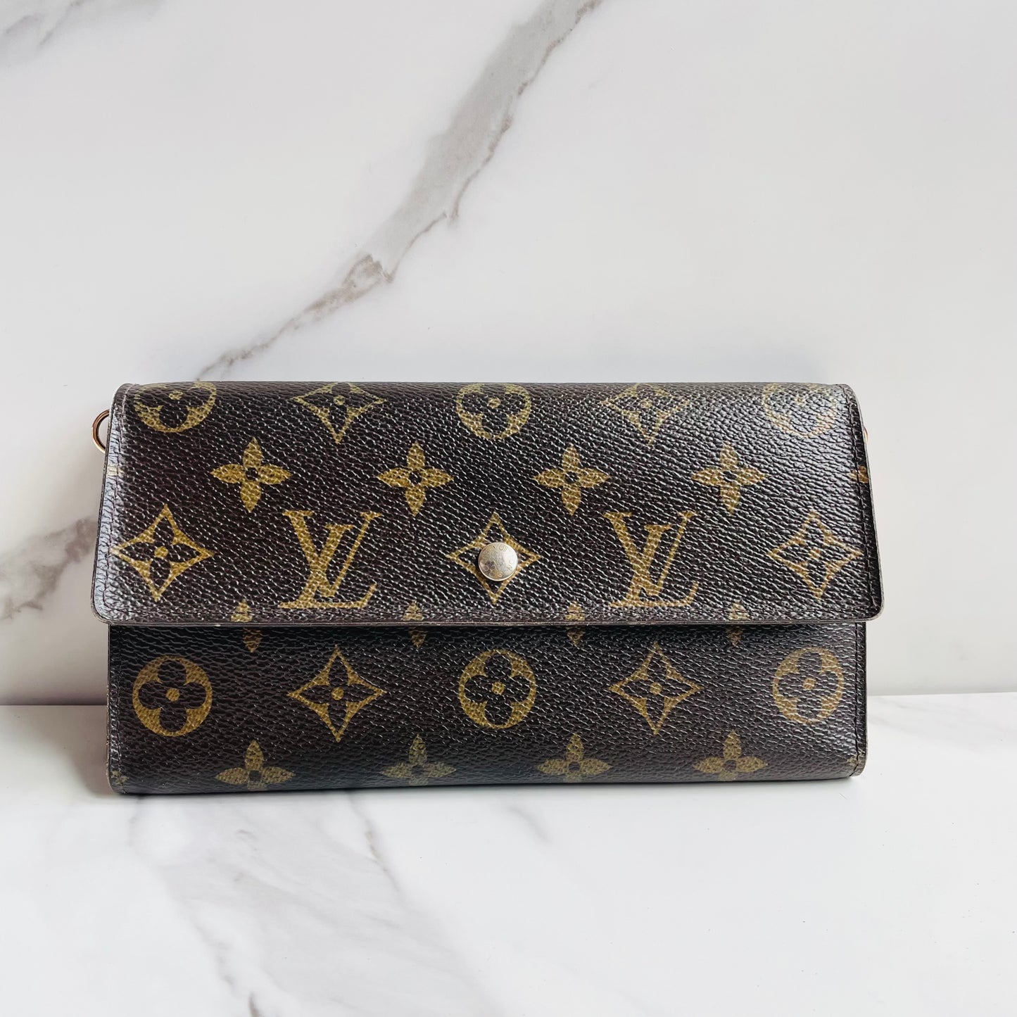 Louis Vuitton International Wallet with strap