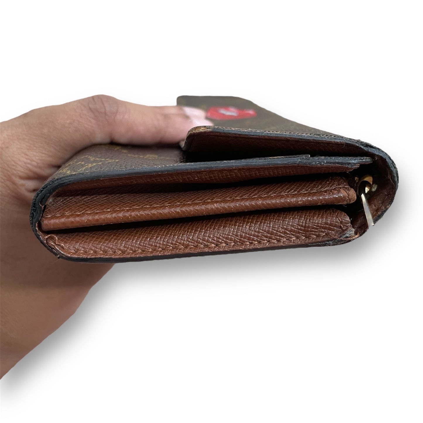 Louis Vuitton Sarah Wallet on Chain
