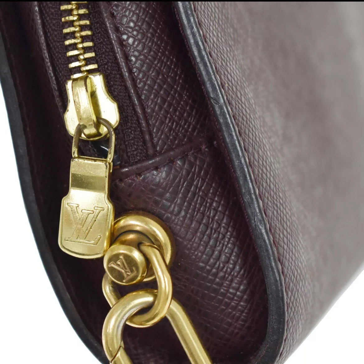 Louis Vuitton Baikal Taiga clutch crossbody