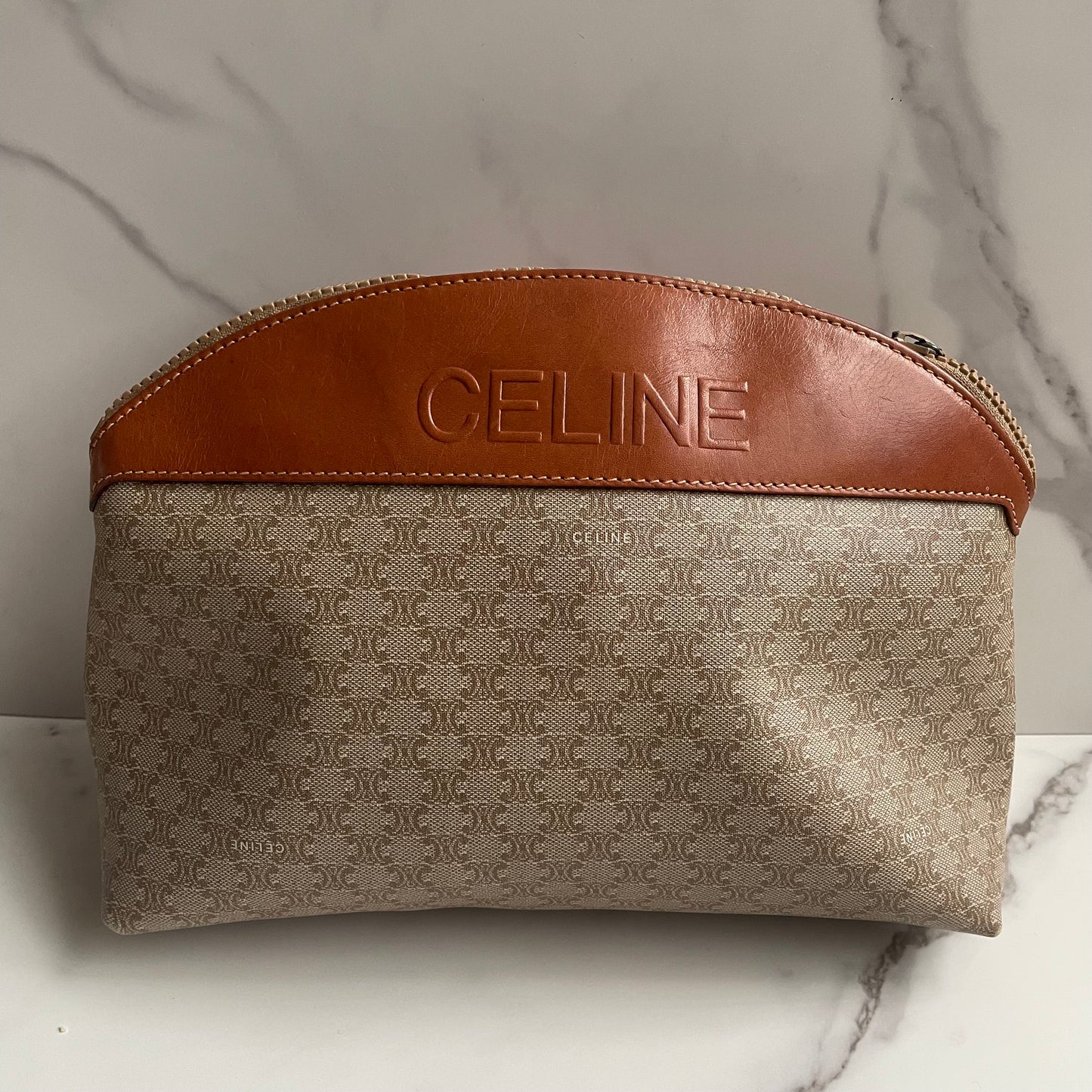 Celine Macadam Clutch with Strap