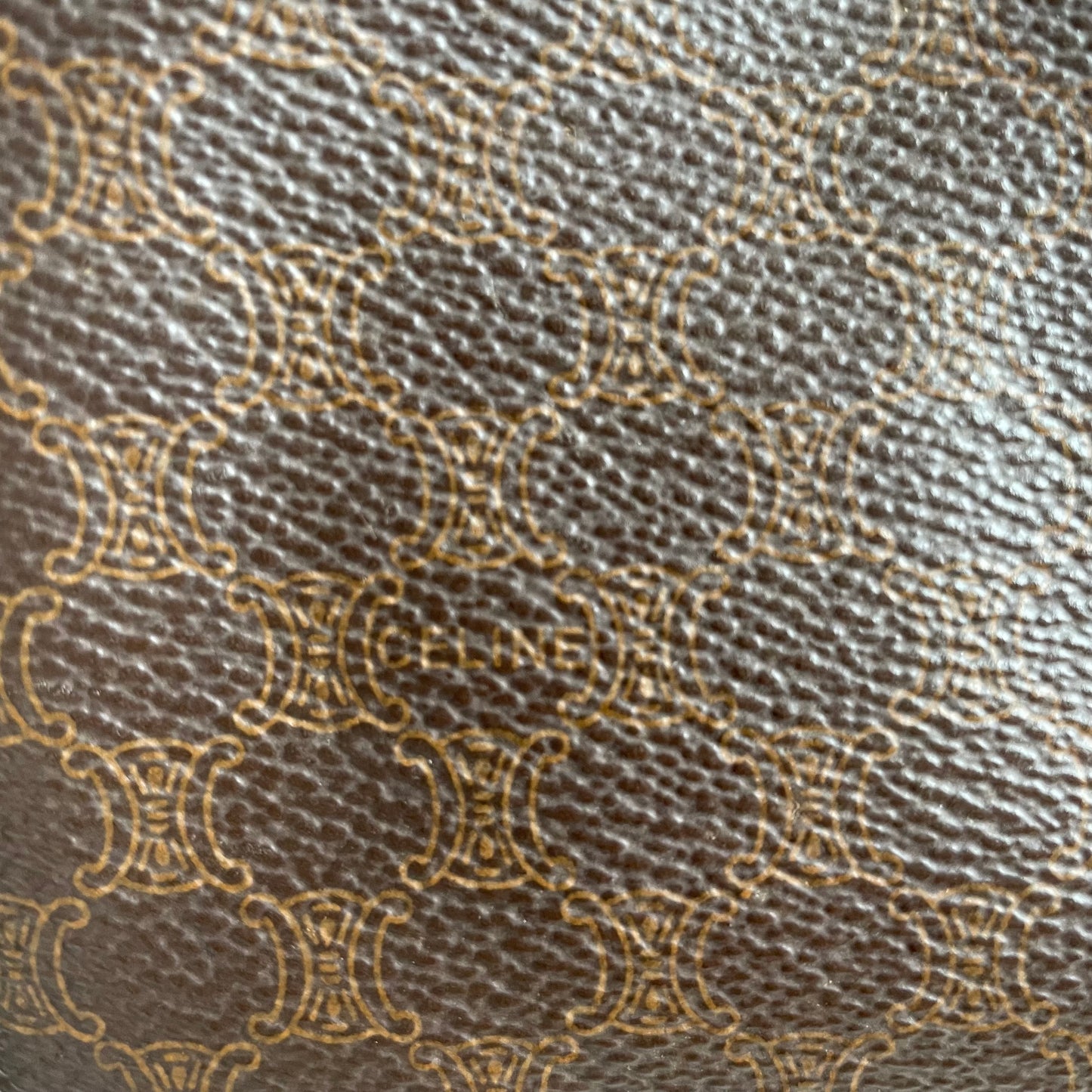 Authentic Celine Macadam clutch as crossbody