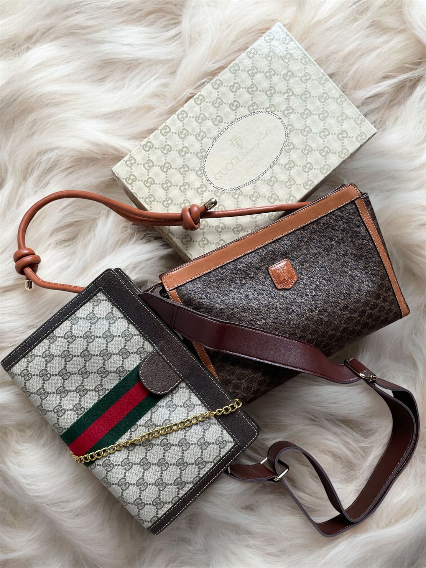 GUCCI Guccissima Crossbody with Box