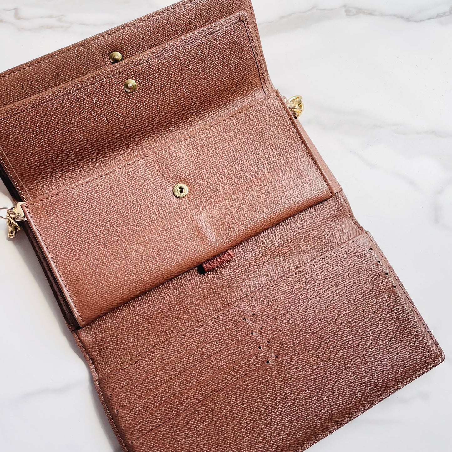 Louis Vuitton International Wallet with strap
