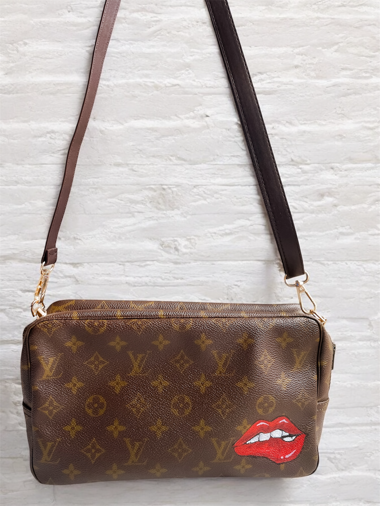 Louis Vuitton Monogram painted crossbody