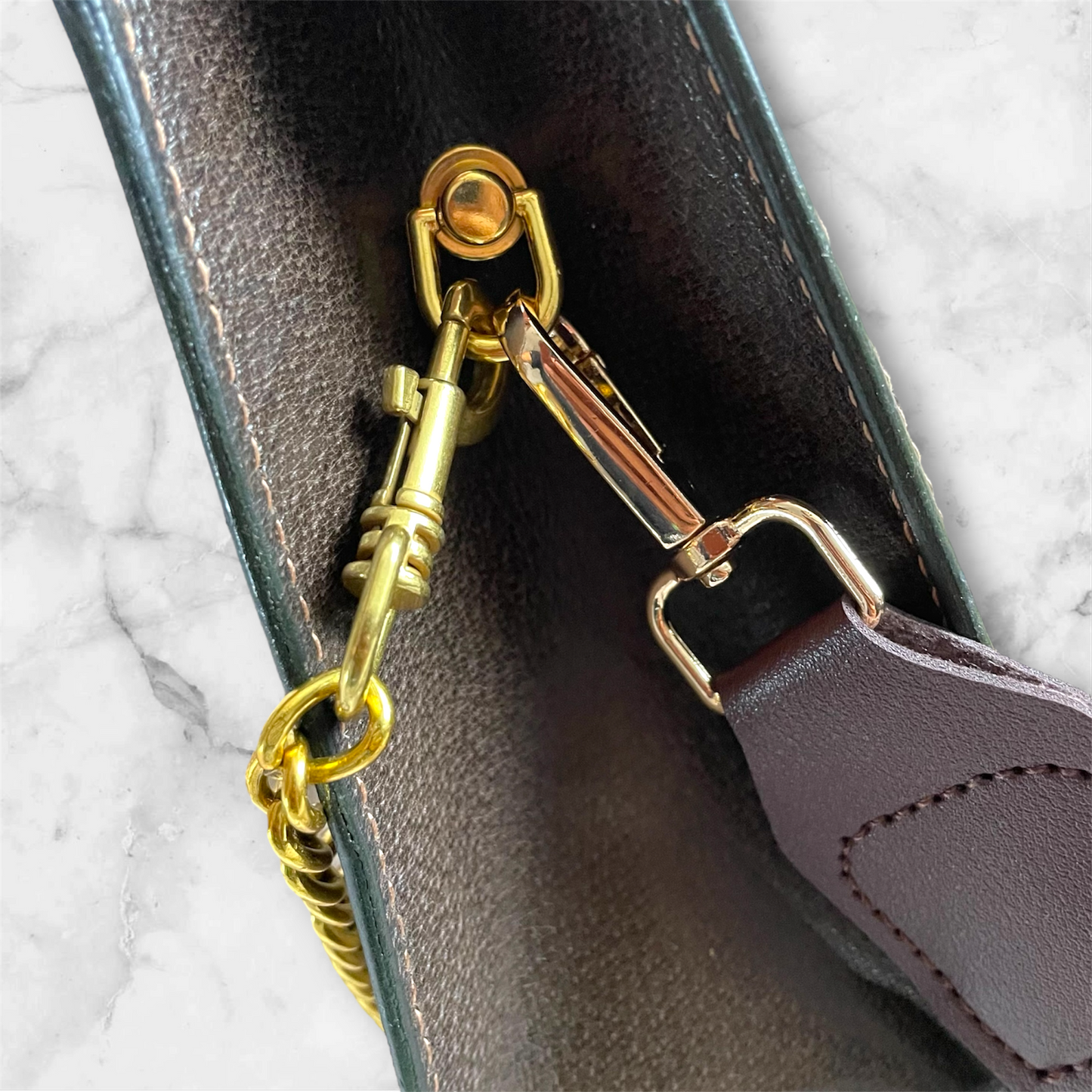 GUCCI Guccissima Crossbody with Box