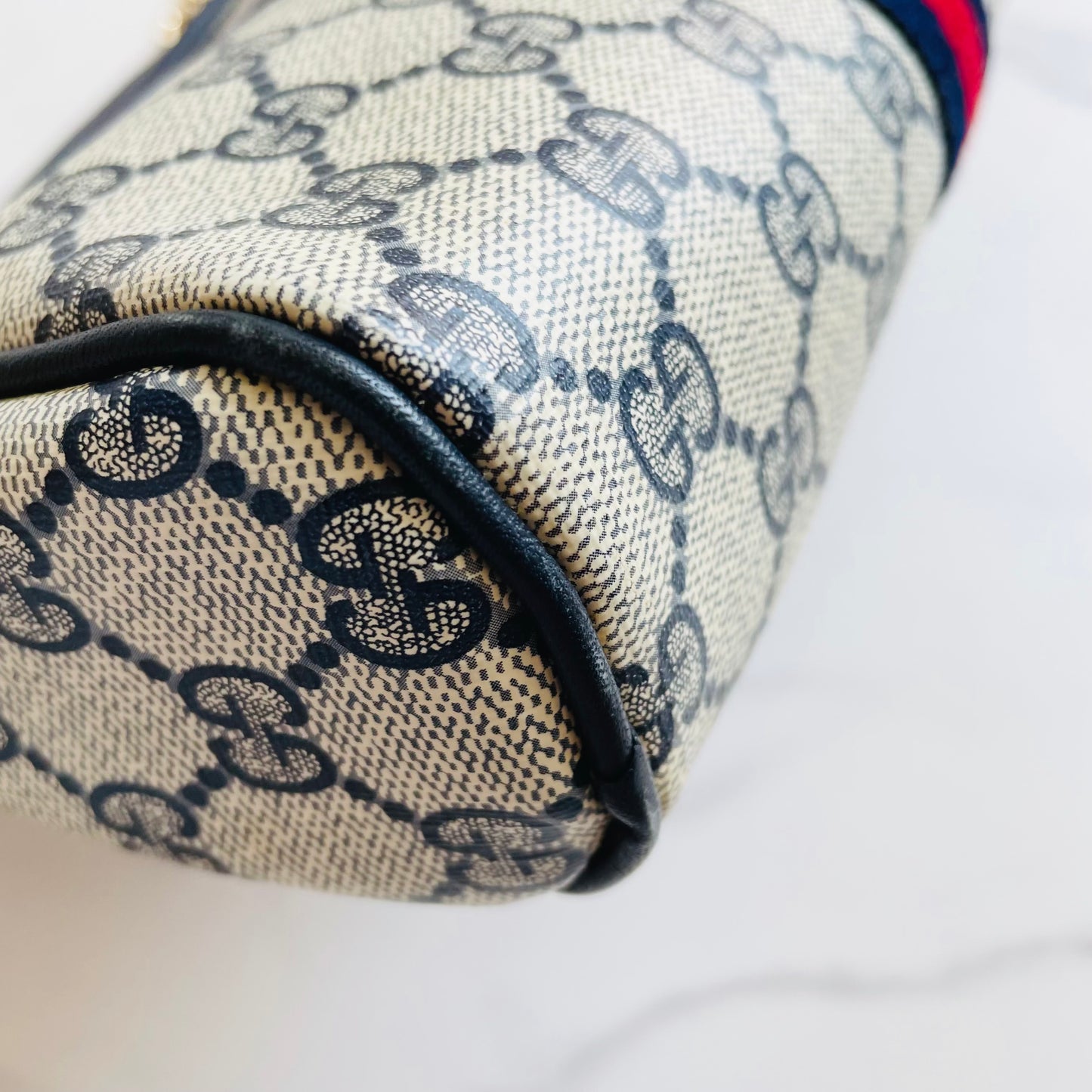 Authentic Gucci GG Clutch reworked as Crossbody