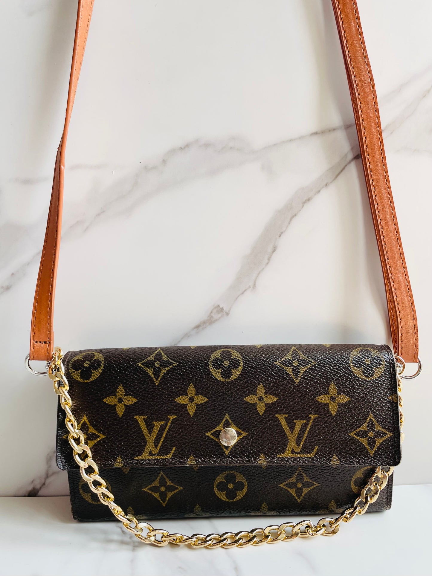 Louis Vuitton International Wallet with strap