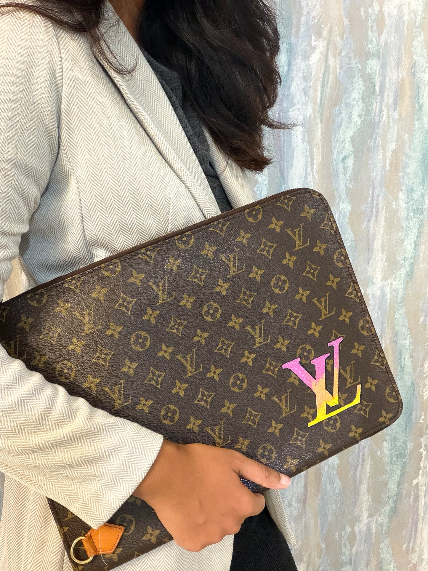 Louis Vuitton Monogram laptop document case