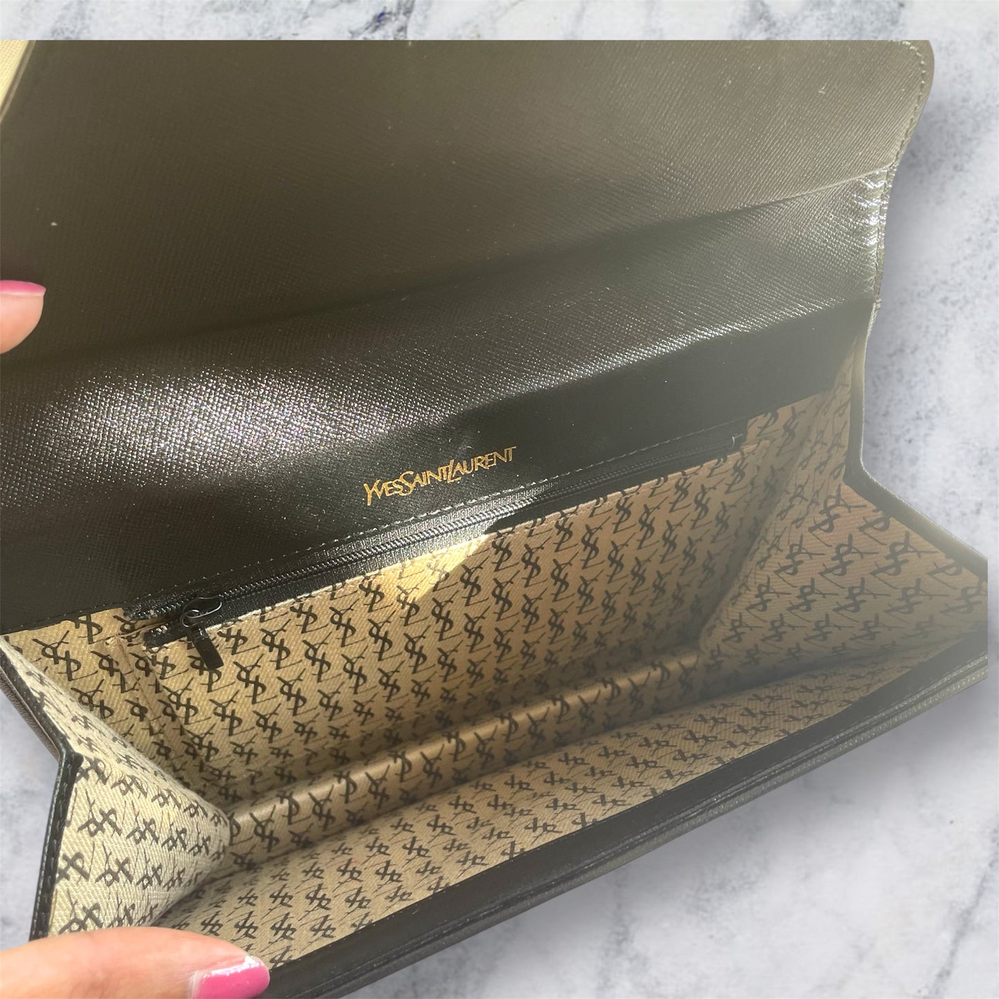YSL Yves Saint Laurent clutch