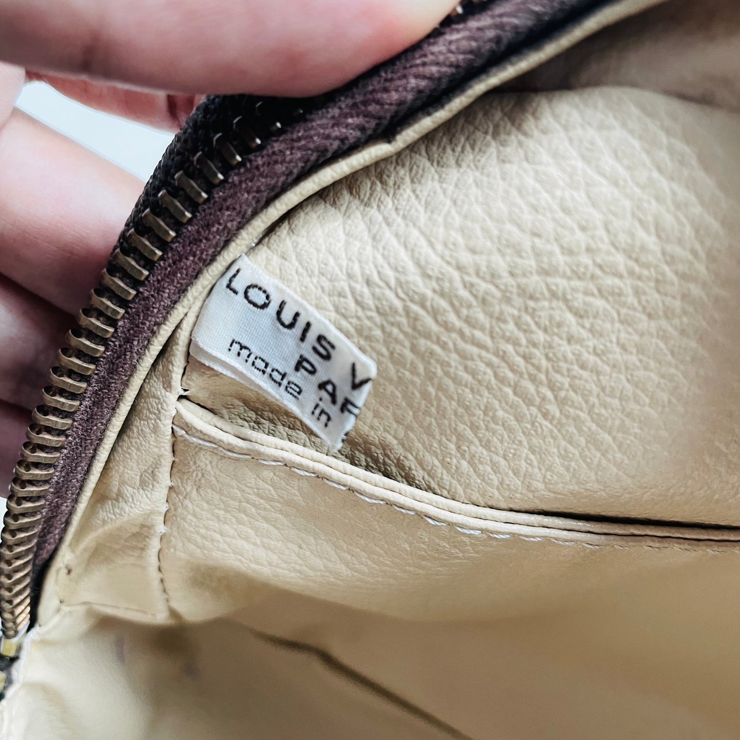 LV Trousseau Clutch as crossbody