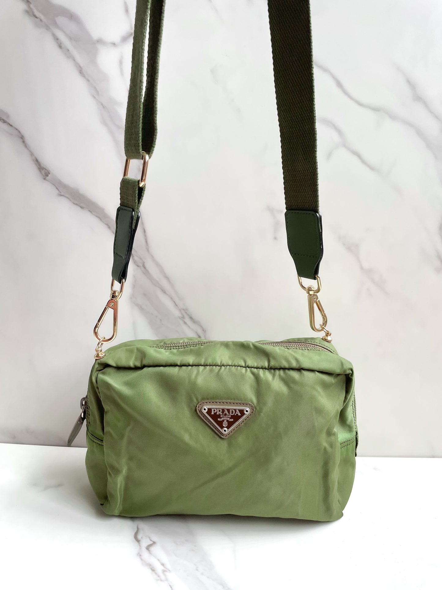 Prada Nylon Pouch Crossbody