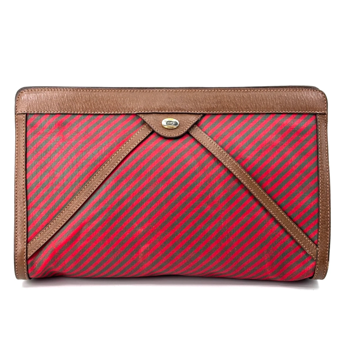 Authentic vintage Gucci clutch with strap