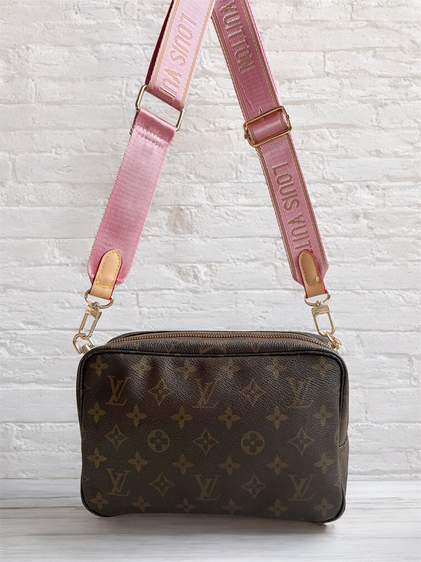 LV Trousseau Clutch as crossbody