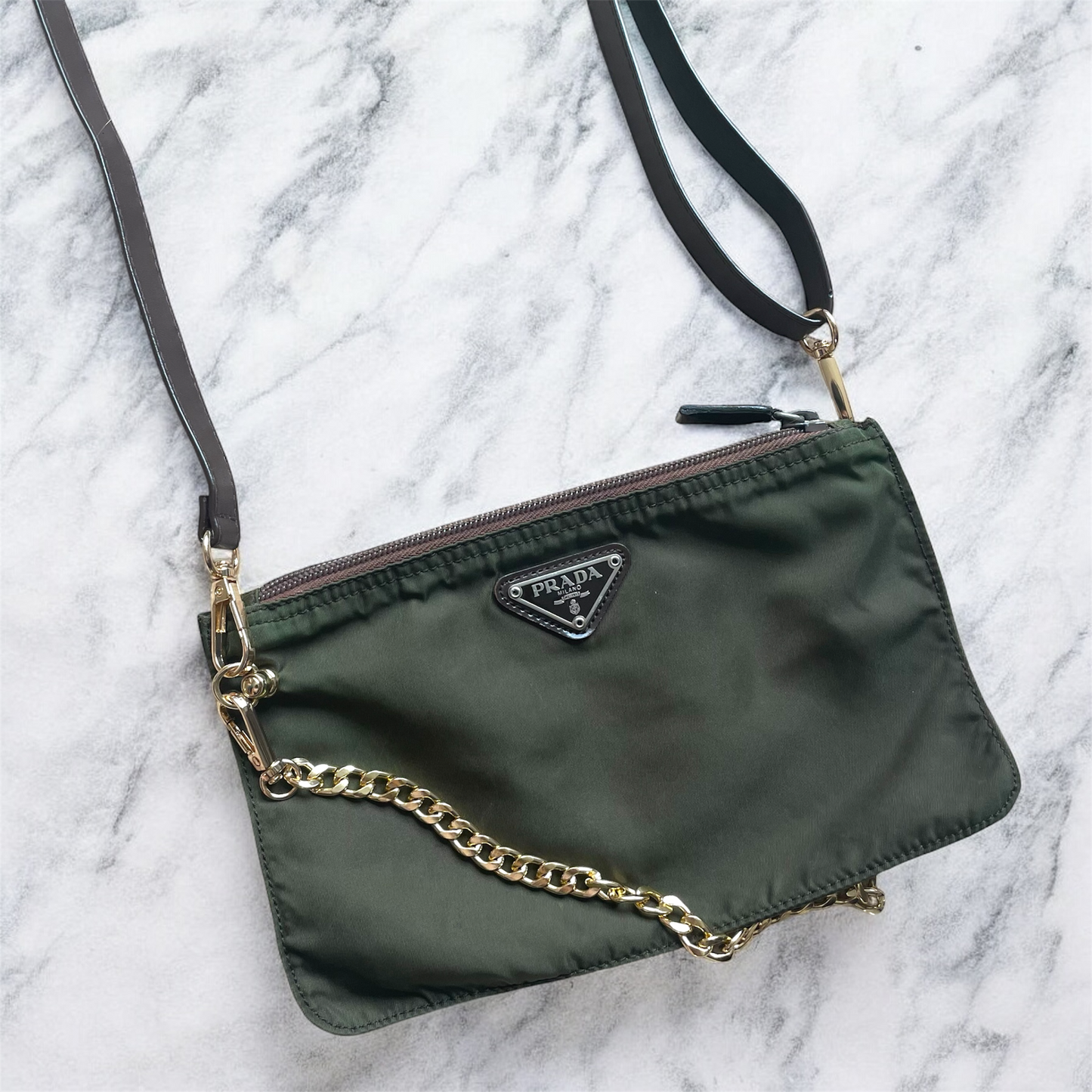 Prada Nylon Pouch Crossbody