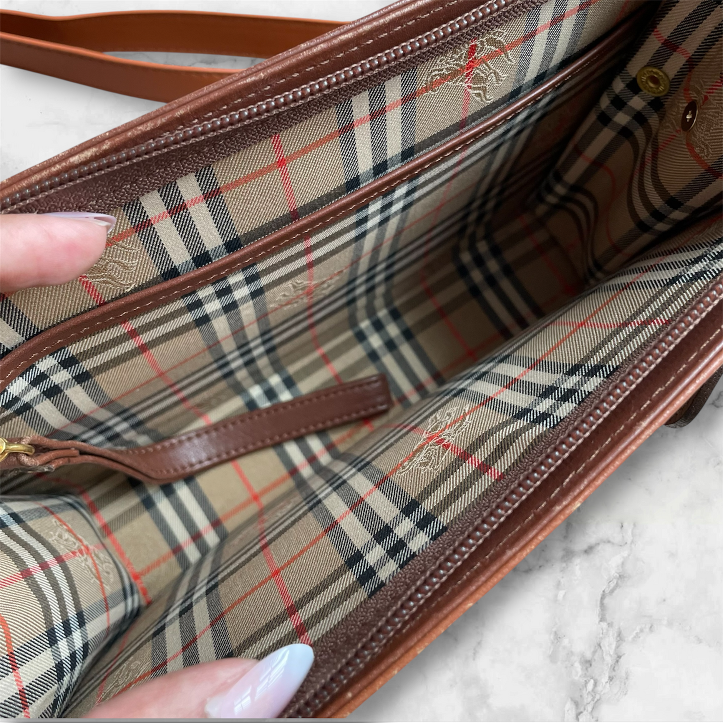 Vintage Burberry Clutch Crossbody