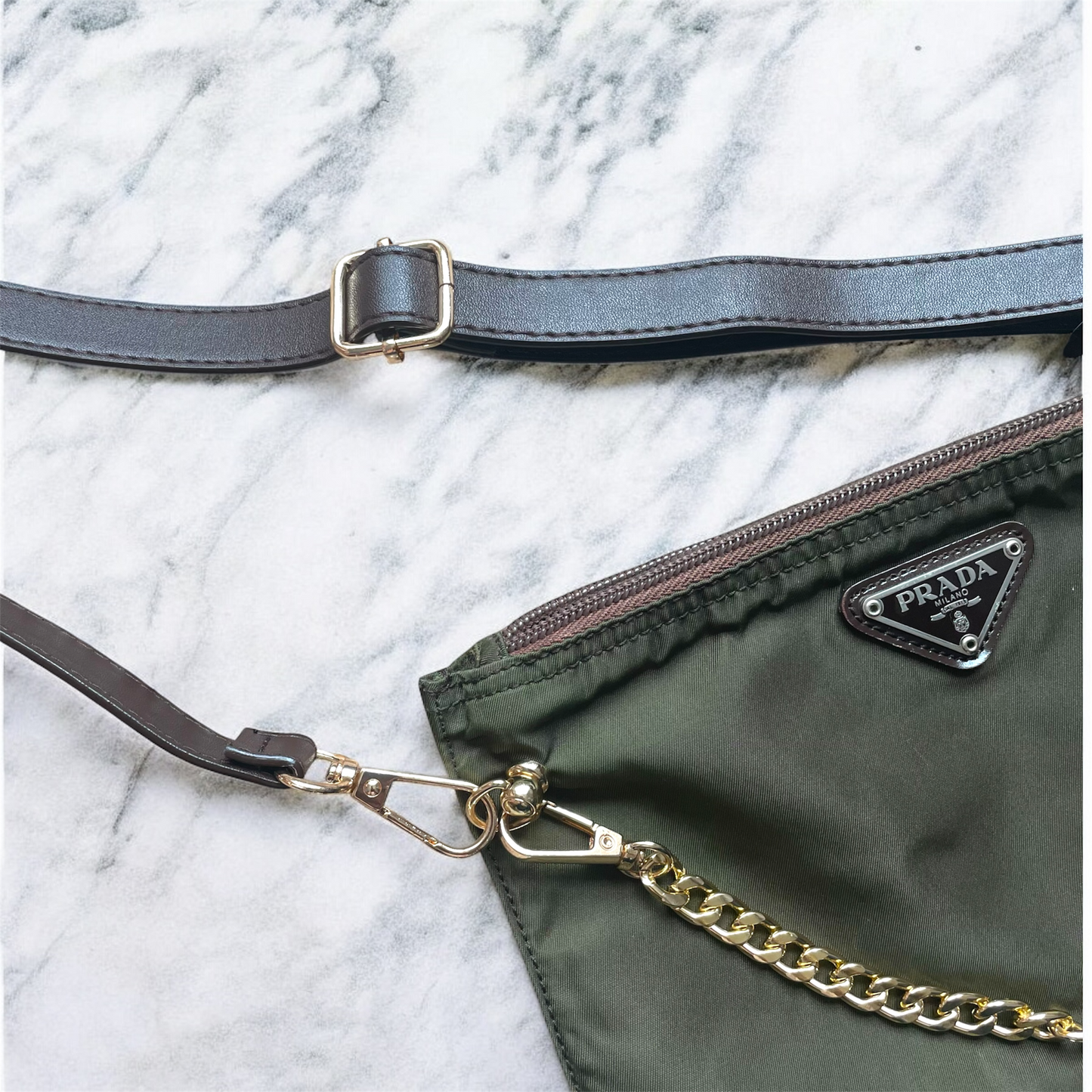 Prada Nylon Pouch Crossbody