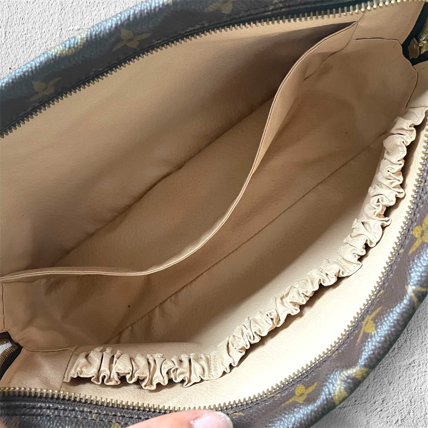 Louis Vuitton upcycled Trousseau crossbody