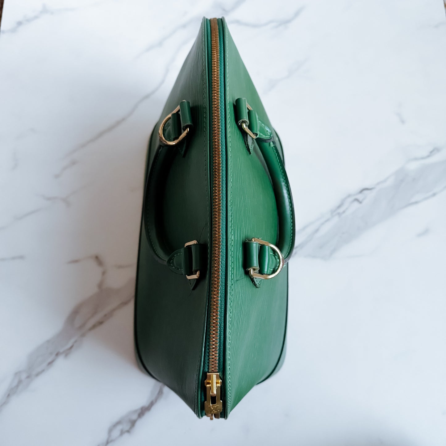 Authentic Louis Vuitton Epi Leather Alma