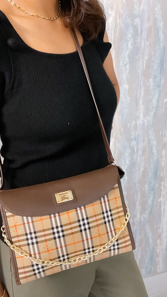Burberry Nova check crossbody