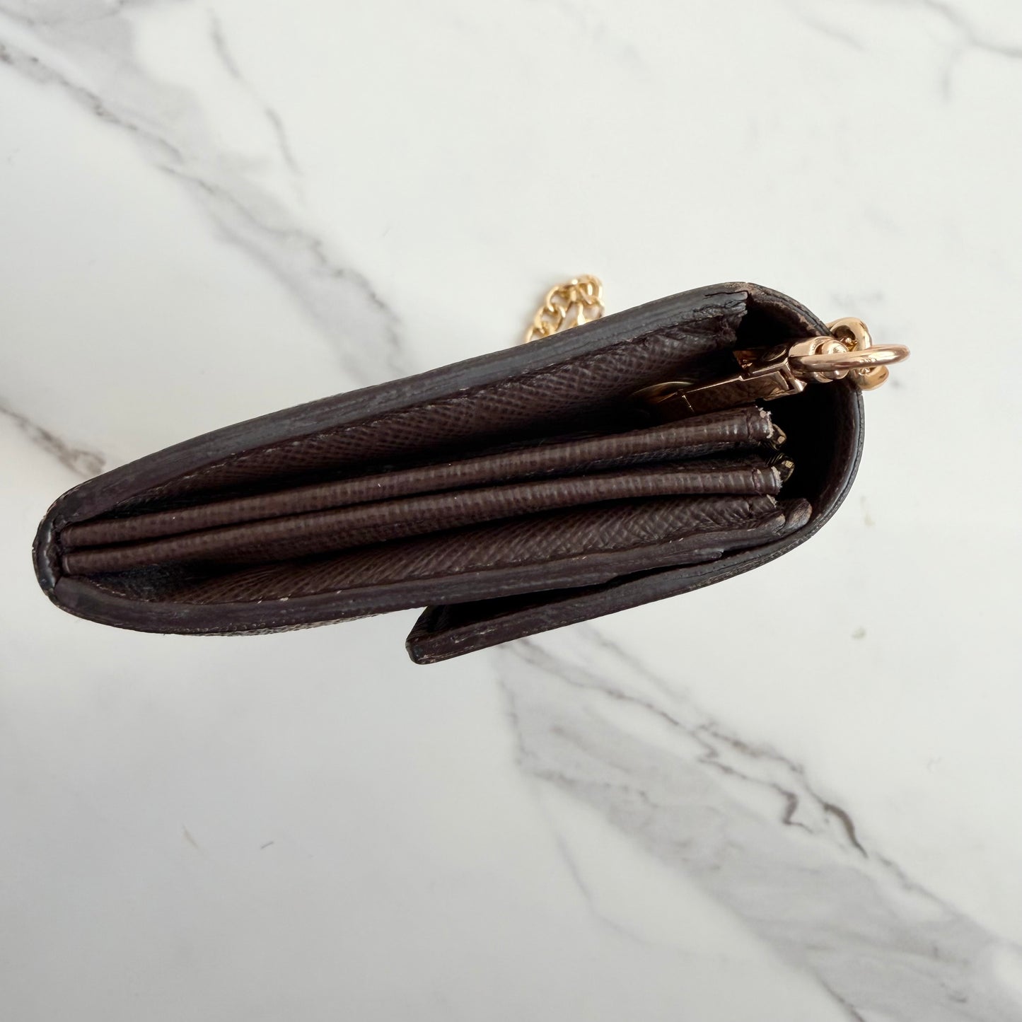 Authentic Louis Vuitton Sarah Wallet on strap