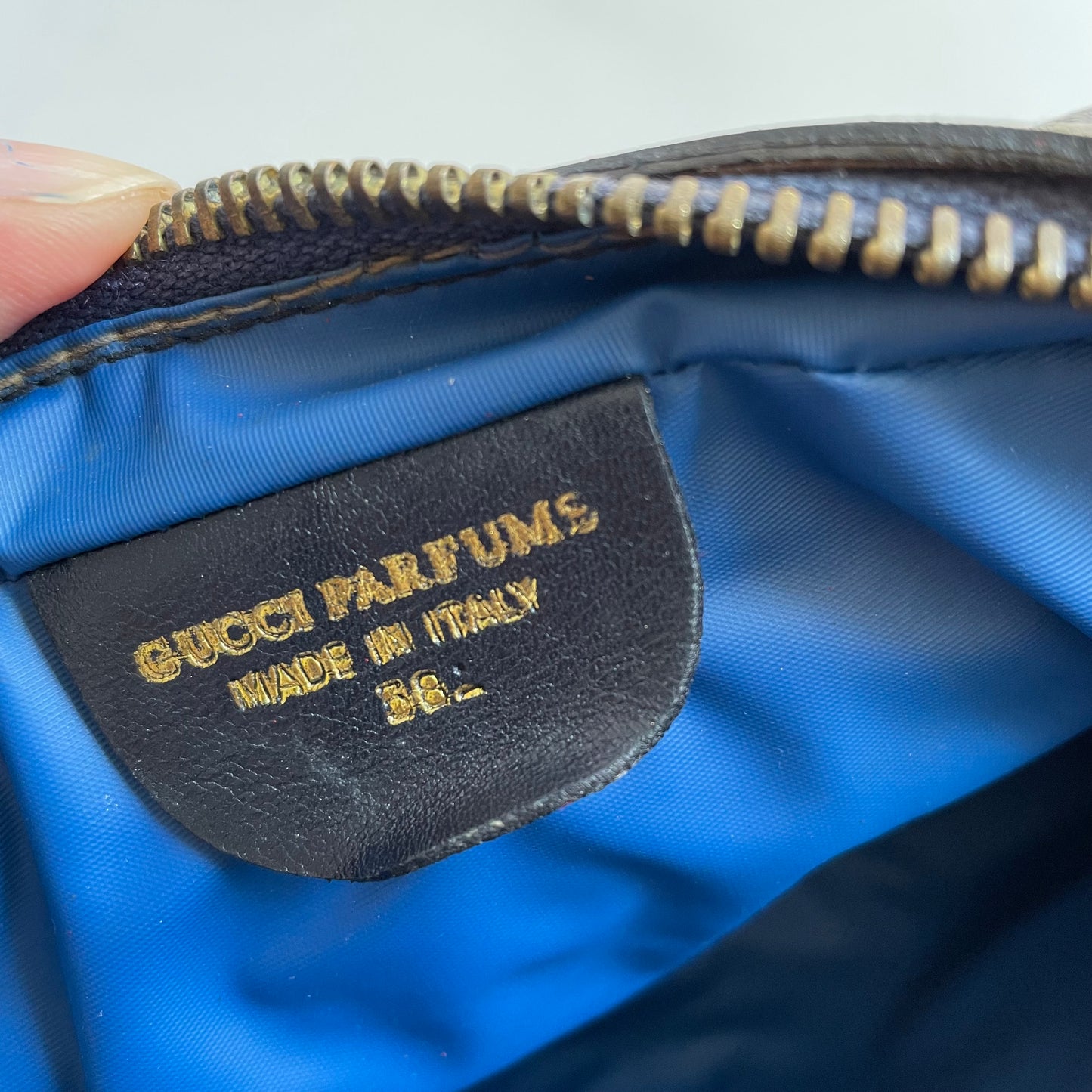 Authentic Gucci GG Clutch reworked as Crossbody