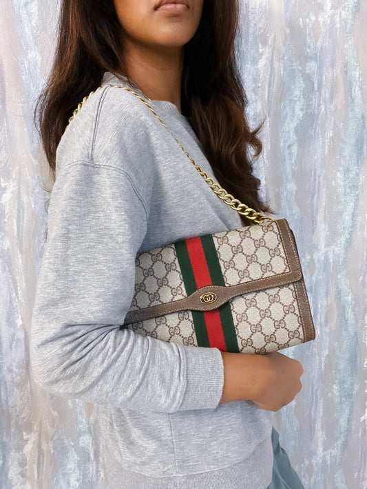 Authentic Gucci Ophidia Sherry vintage Crossbody