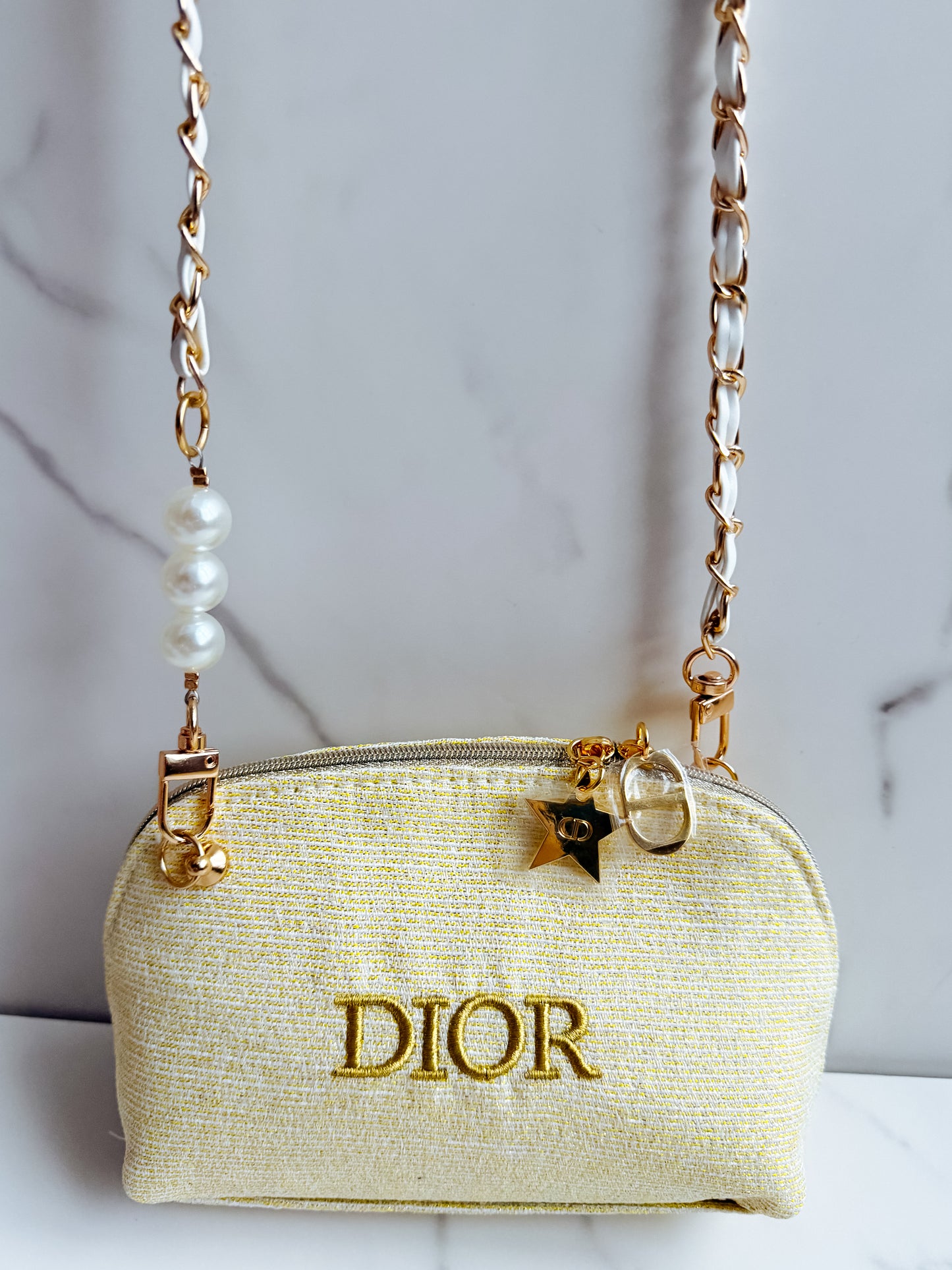 Dior Beaute Reworked Makeup Pouch with strap