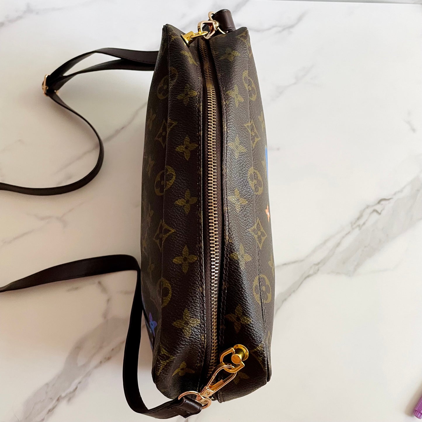 Louis Vuitton Monogram painted crossbody