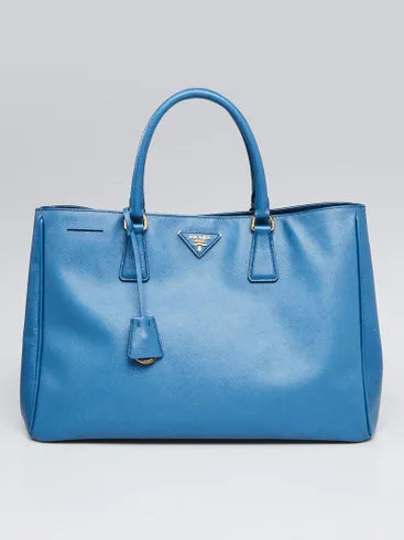 PRADA Saffiano Cobalto Blue large Tote with dustbag