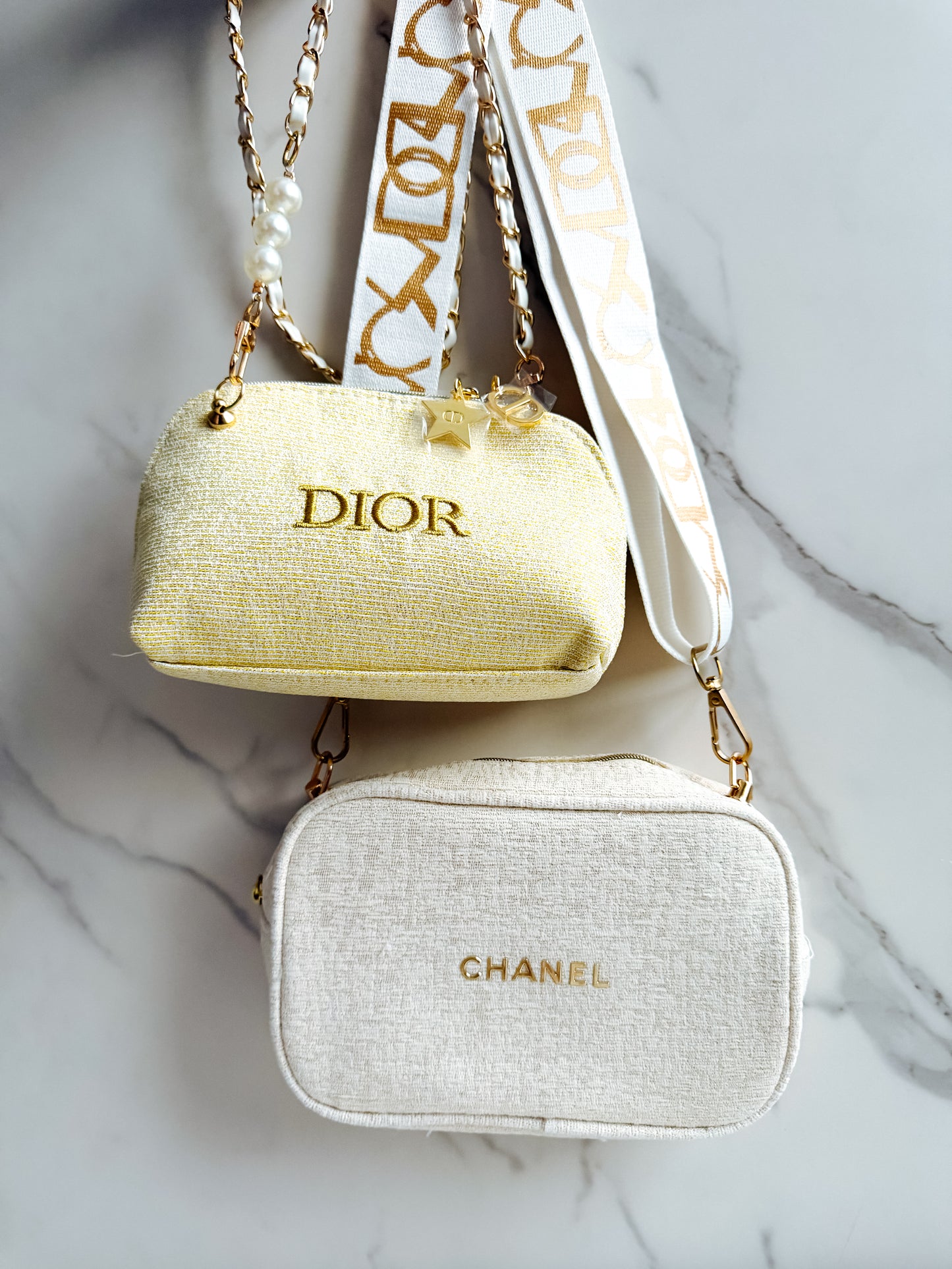 Dior Beaute Reworked Makeup Pouch with strap