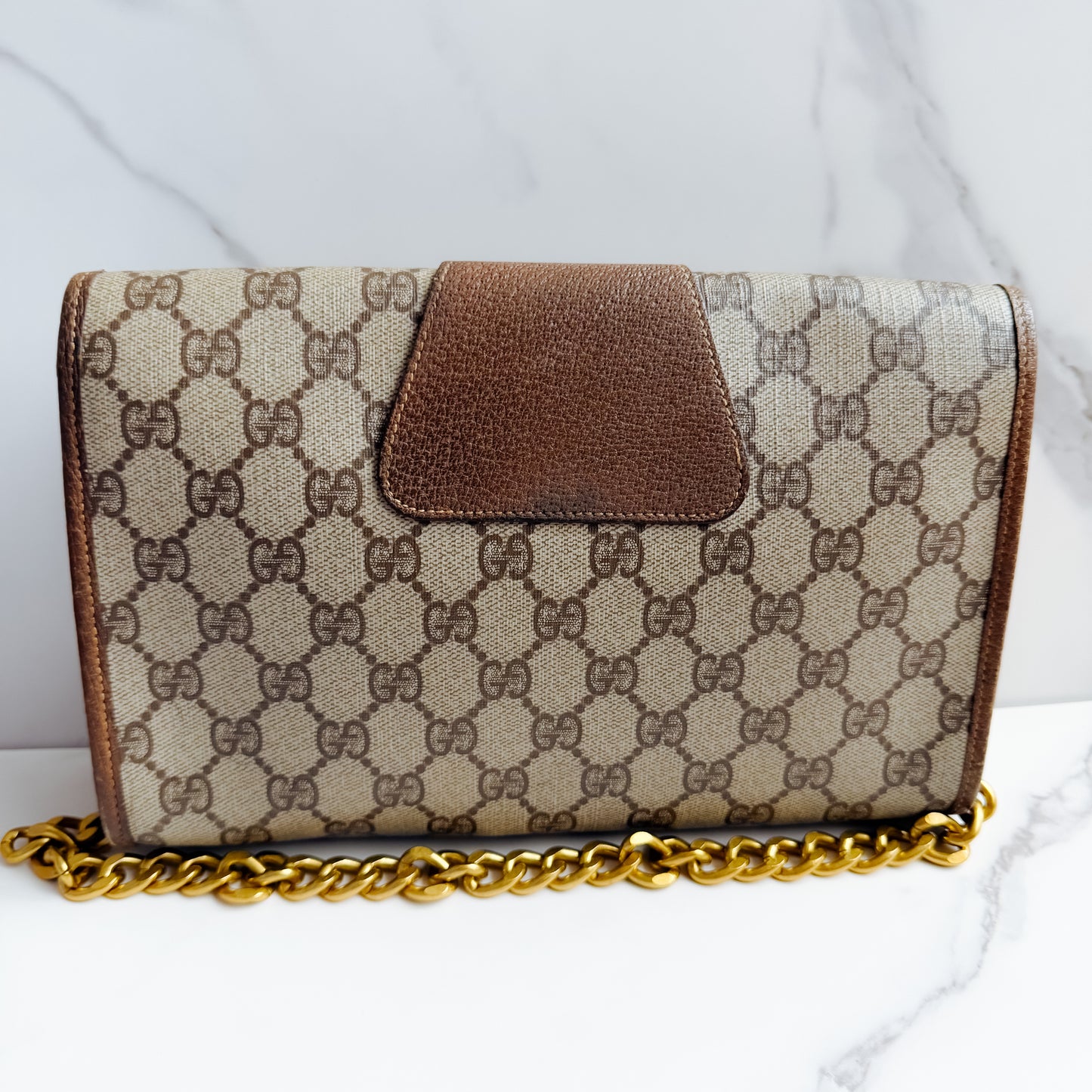 Authentic Gucci Sherry Line vintage Clutch as Crossbody
