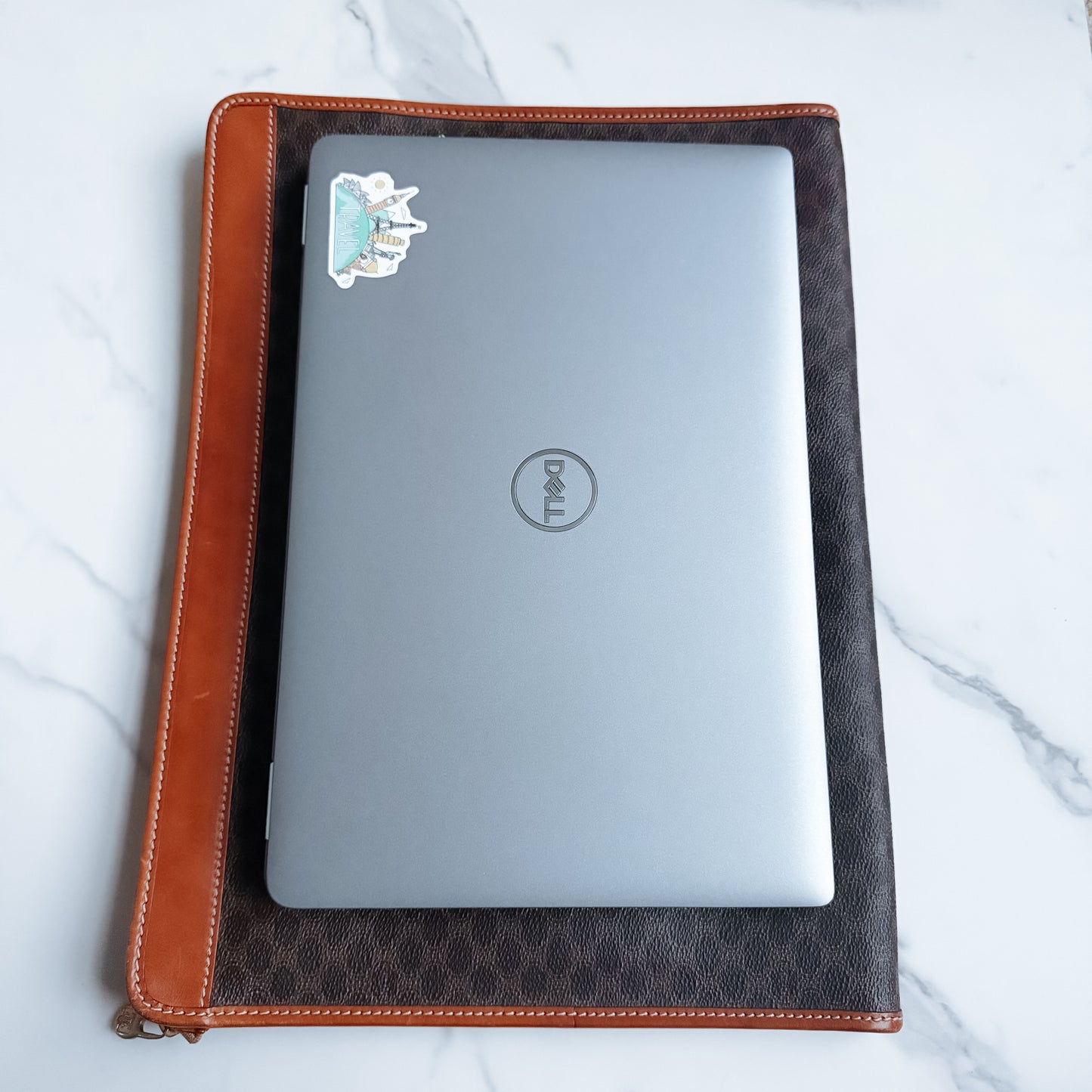 Celine Macadam laptop document case