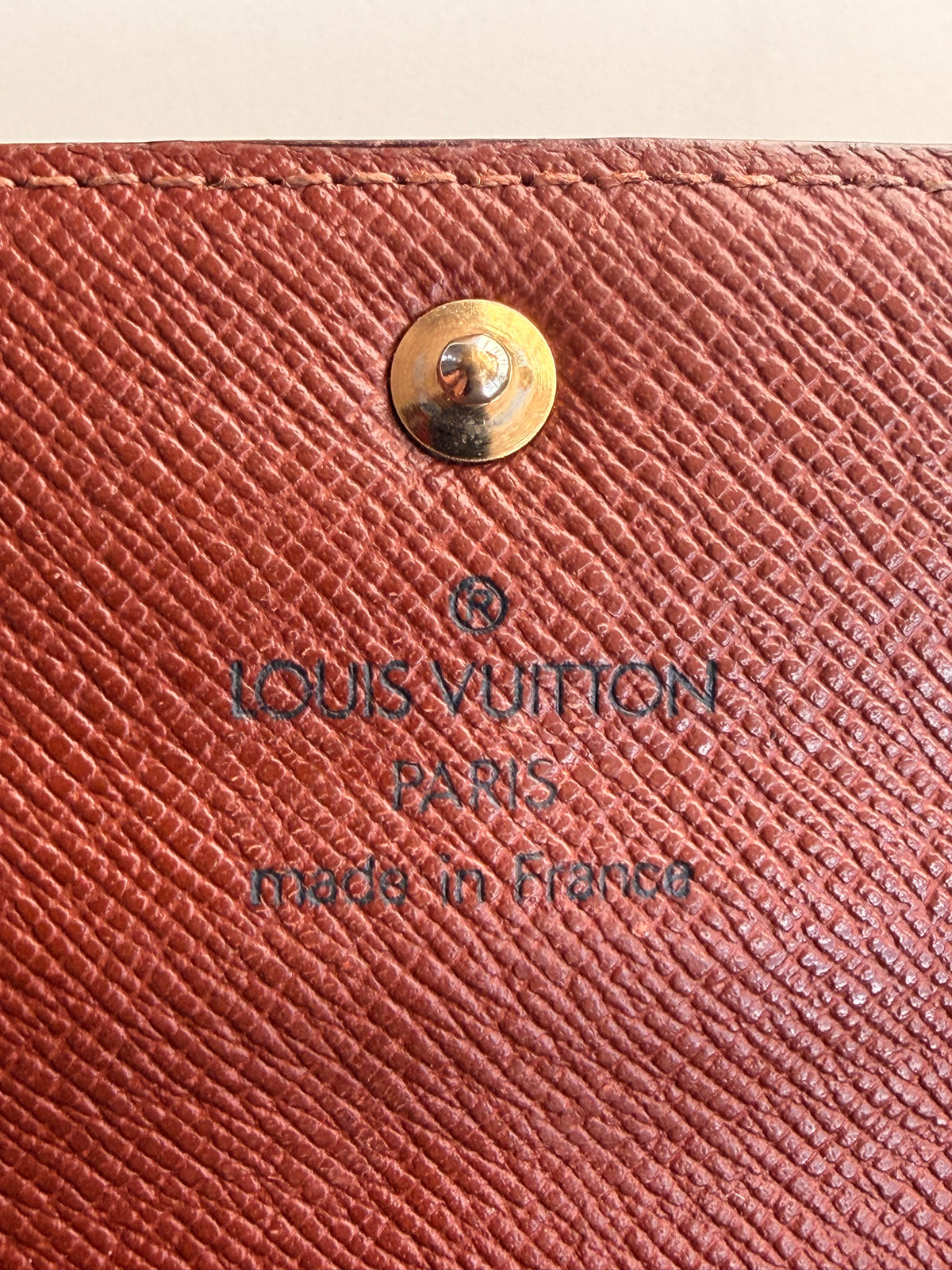 Authentic Louis Vuitton handpainted wallet on strap