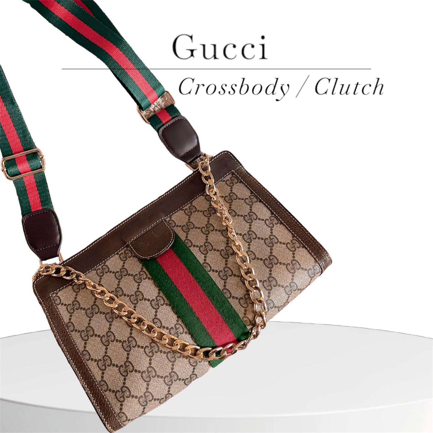 GUCCI Guccissima Ophidia Clutch Bag