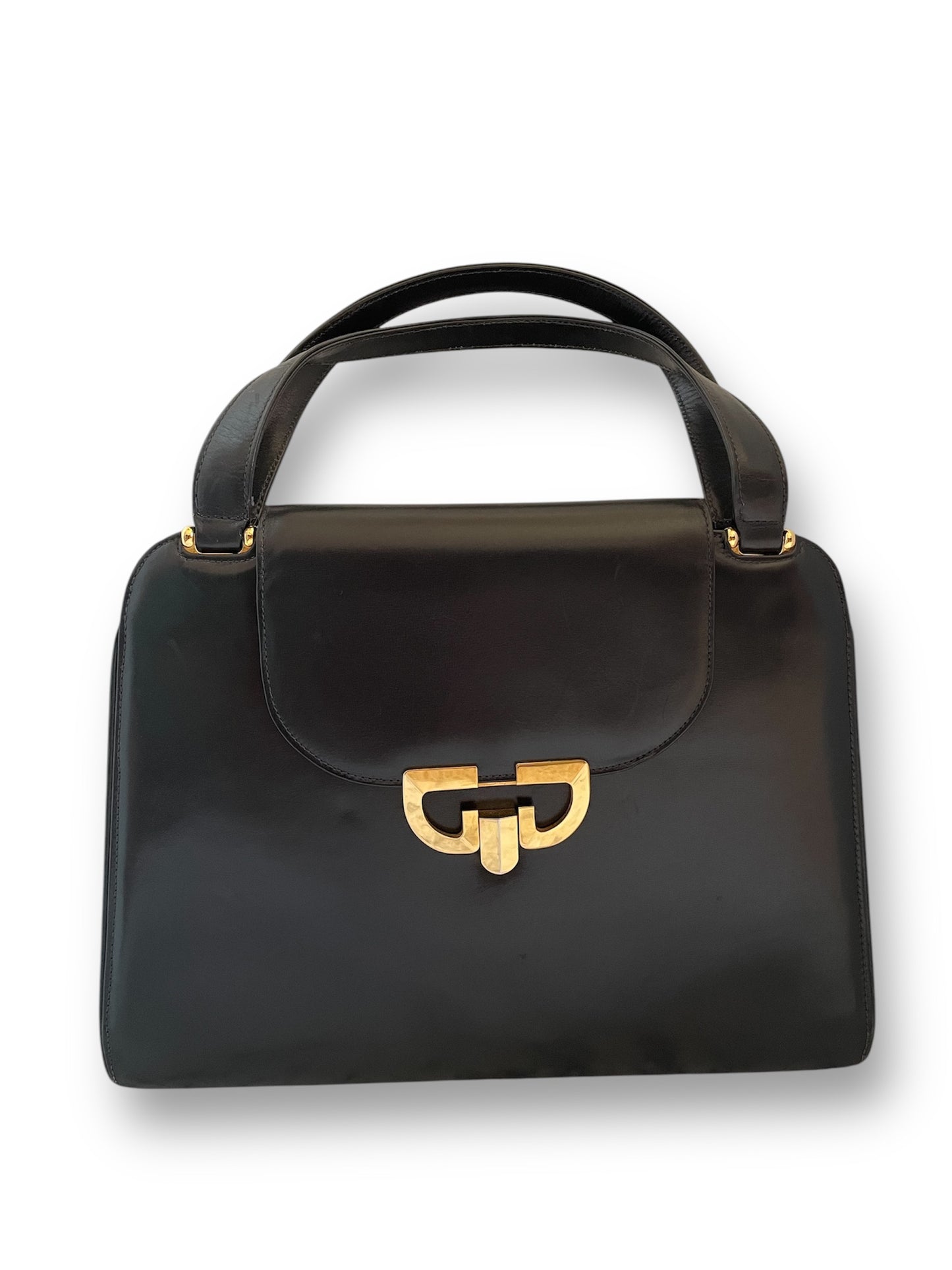 Gucci Top Handle Leather Bag